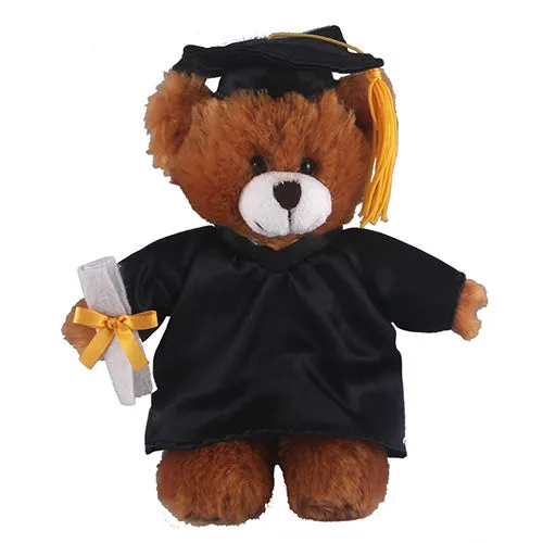 12" Graduation Teddy Bear Plush 2024 Mocha
