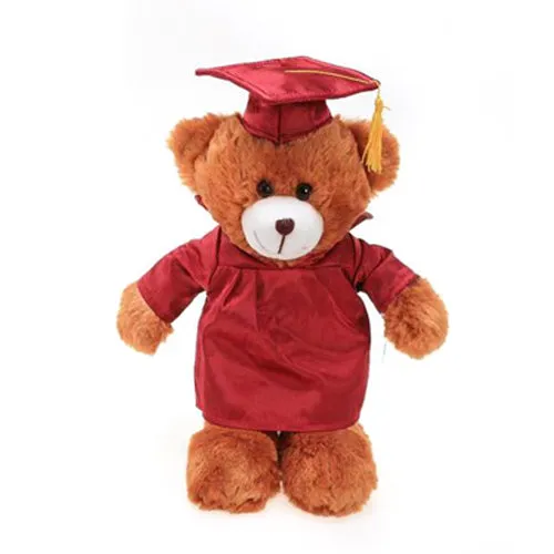 12" Graduation Teddy Bear Plush 2024 Mocha