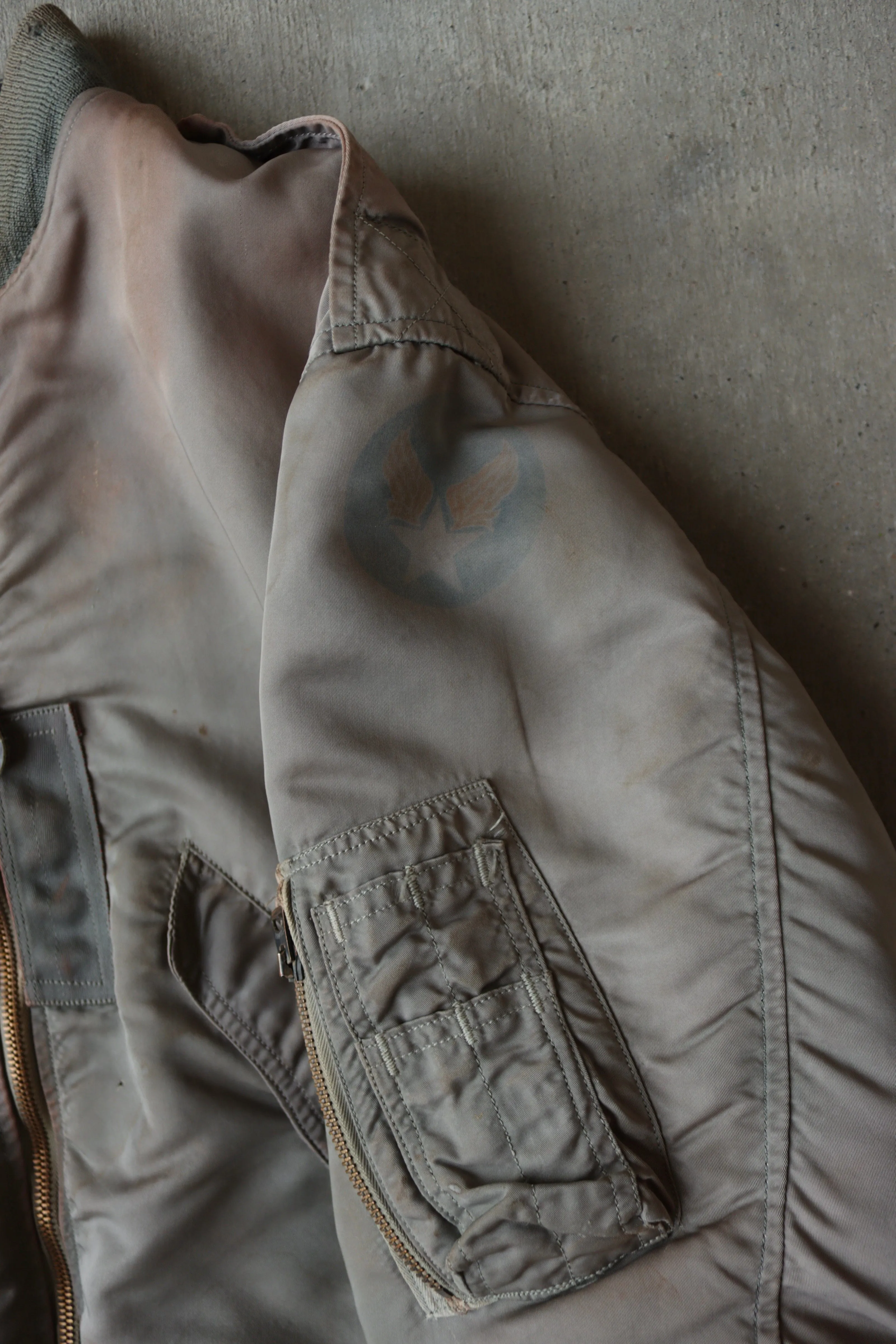 1950s USAF L-2B Lightzone Flight Bomber Jacket - M