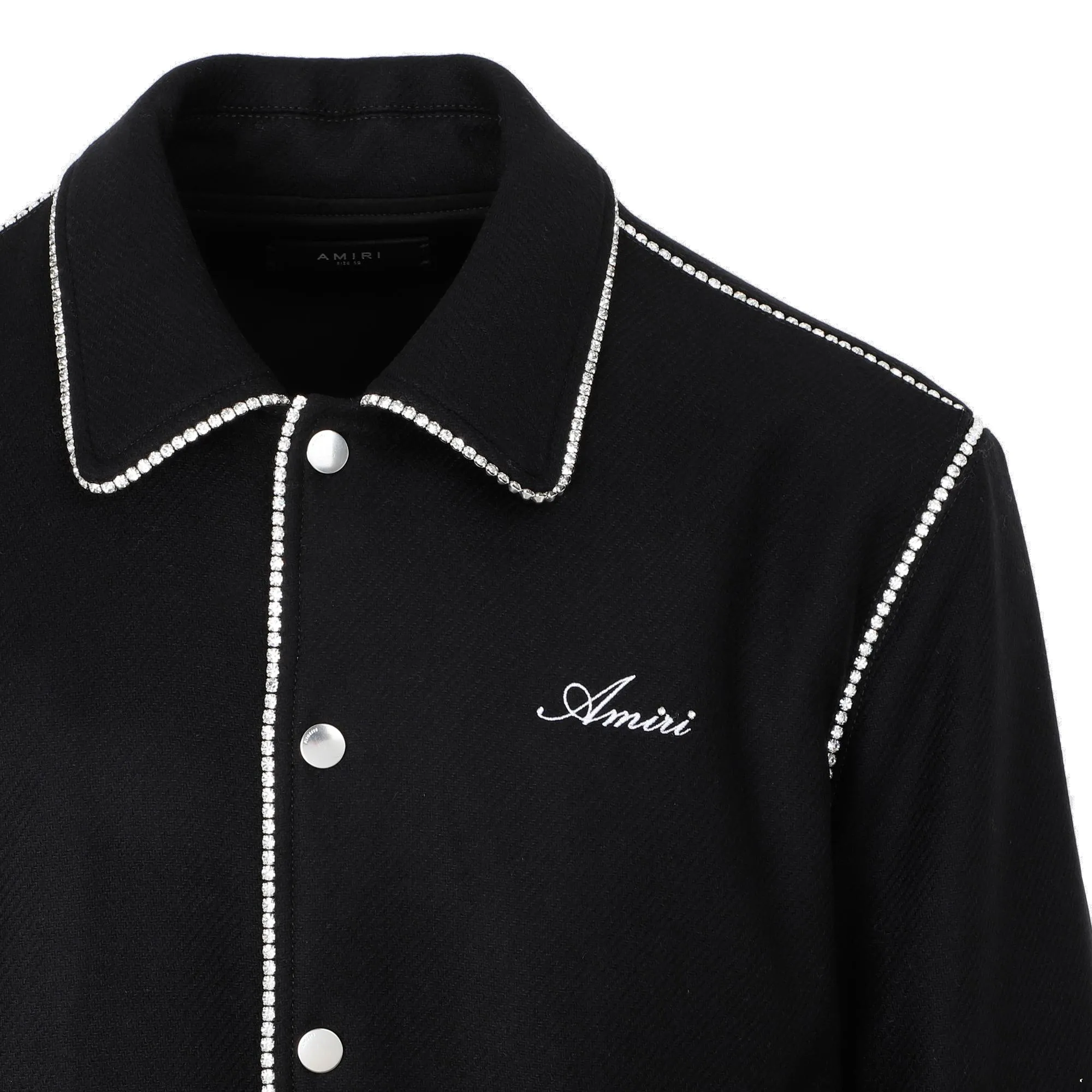 Amiri Cherub Sequin Embellished Bomber Jacket