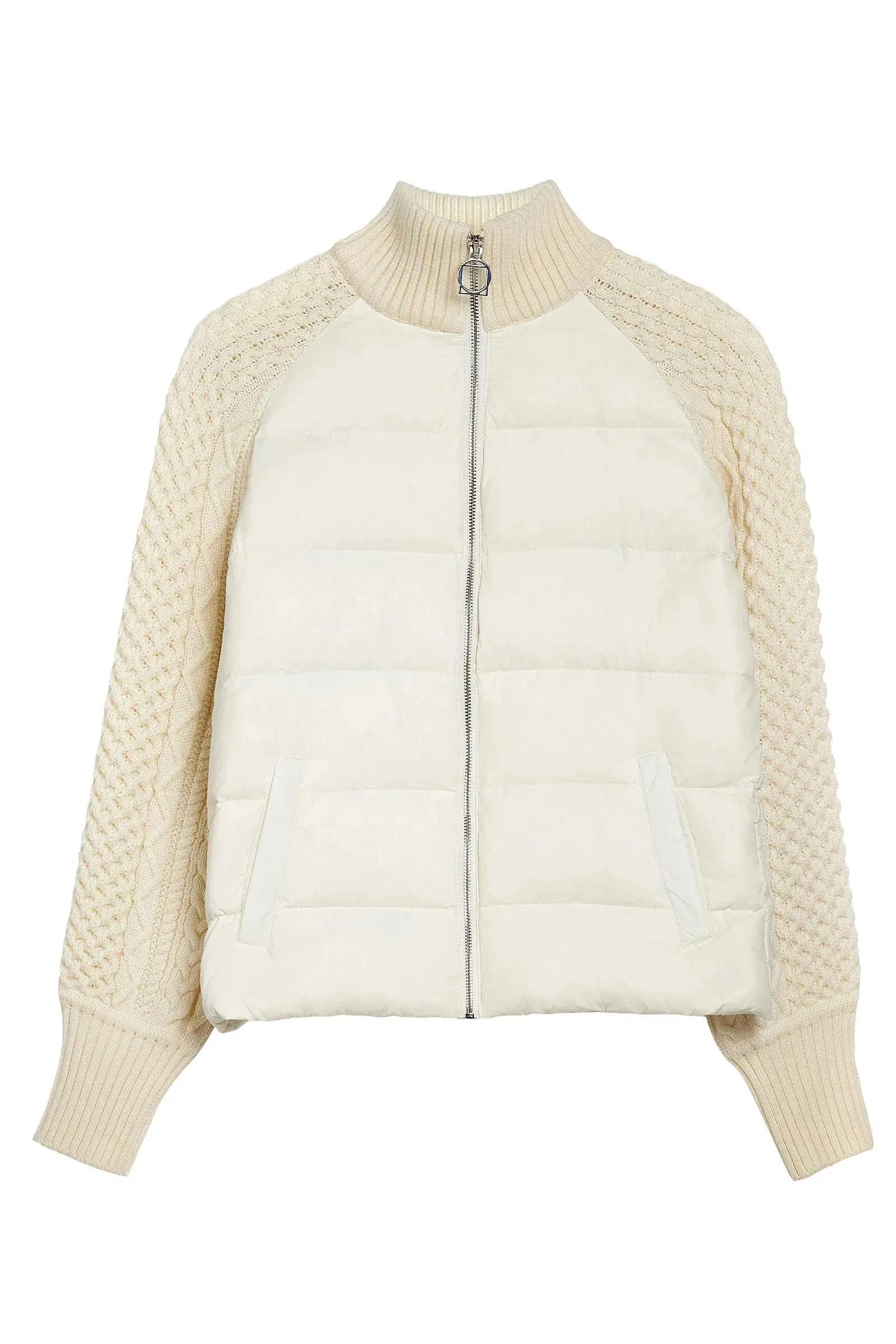Anatomie Sweater Puffer Jacket - Ivory