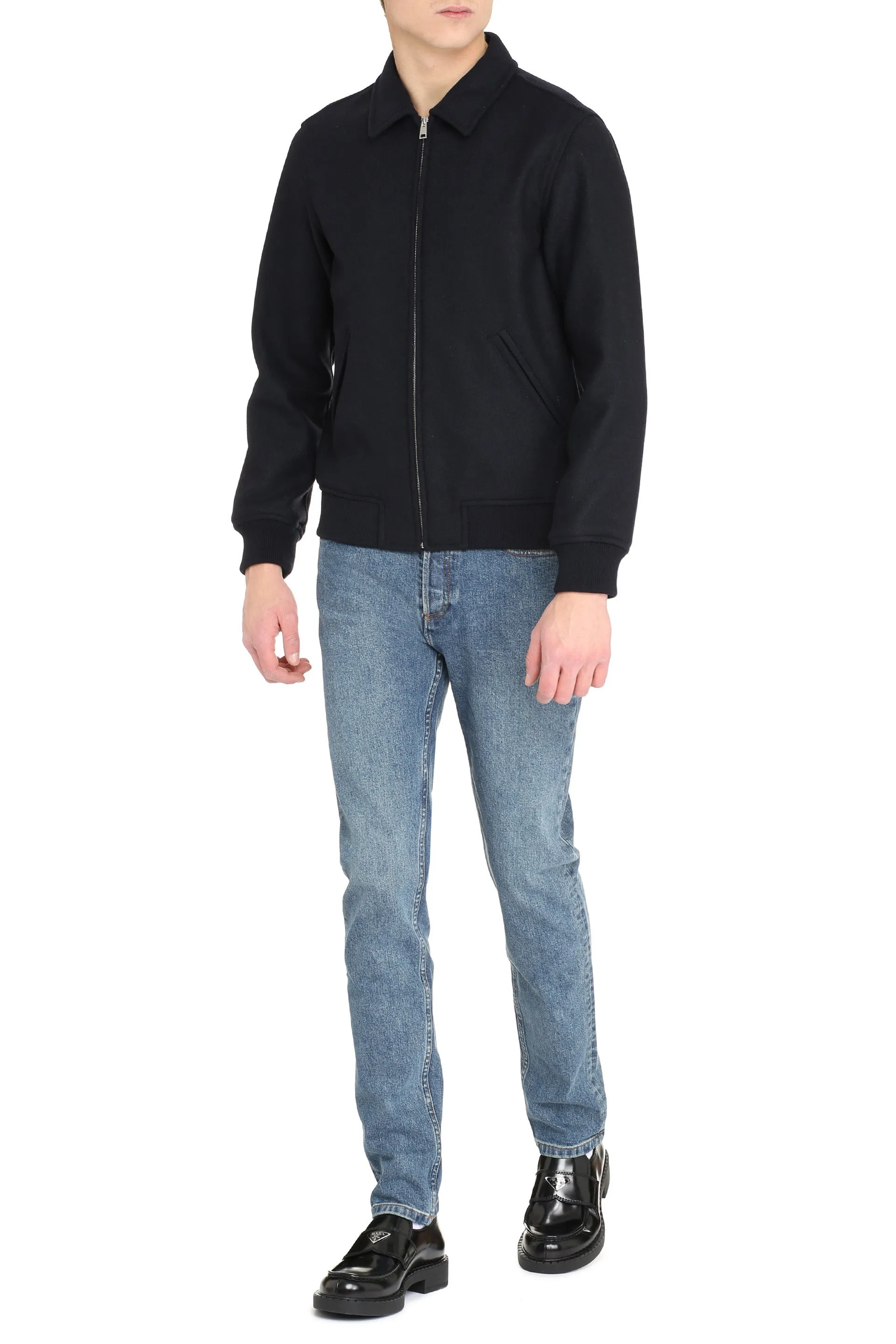 A.P.C. Zipped Bomber Jacket