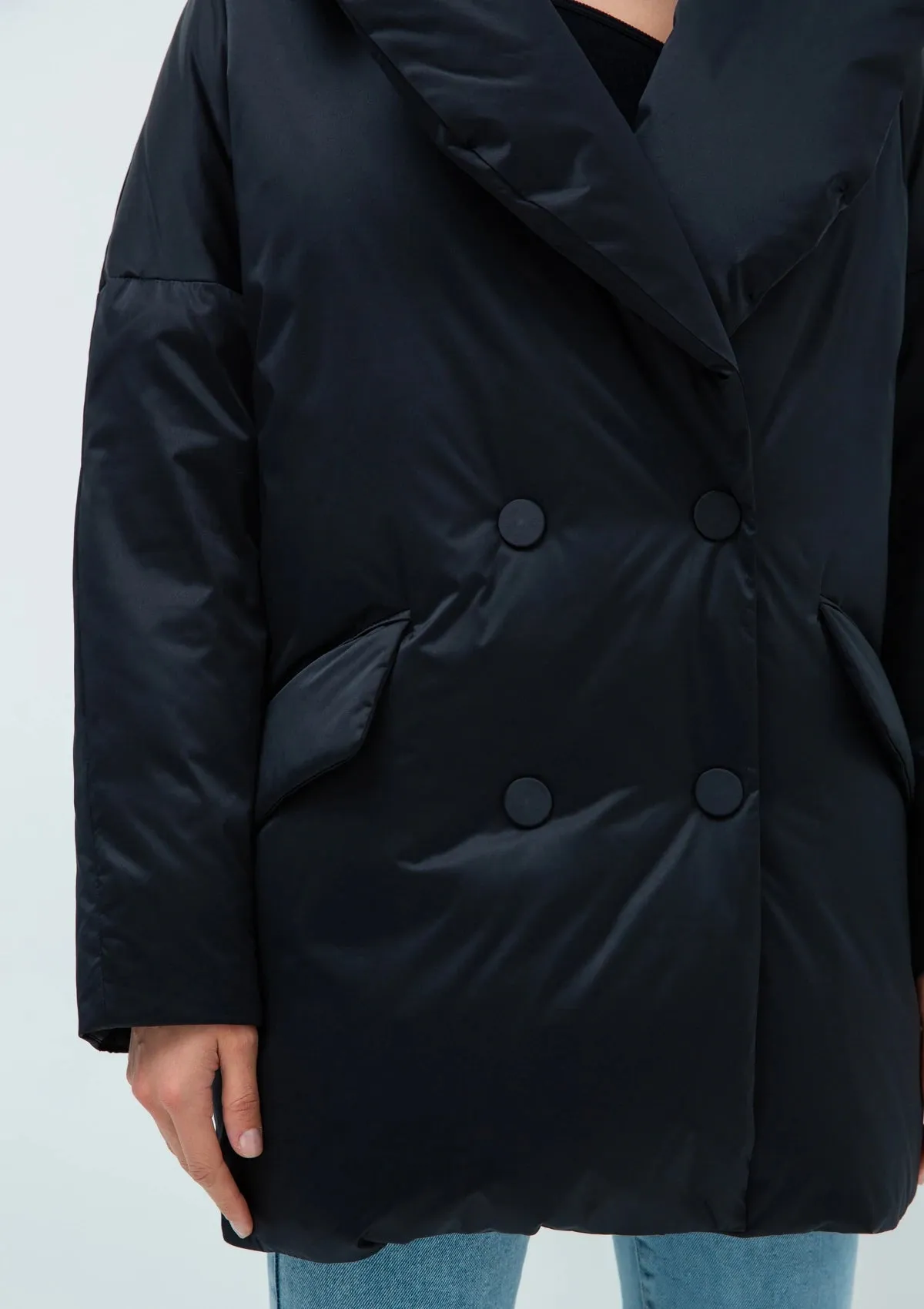 Aria Premium Down Fill Belted Jacket