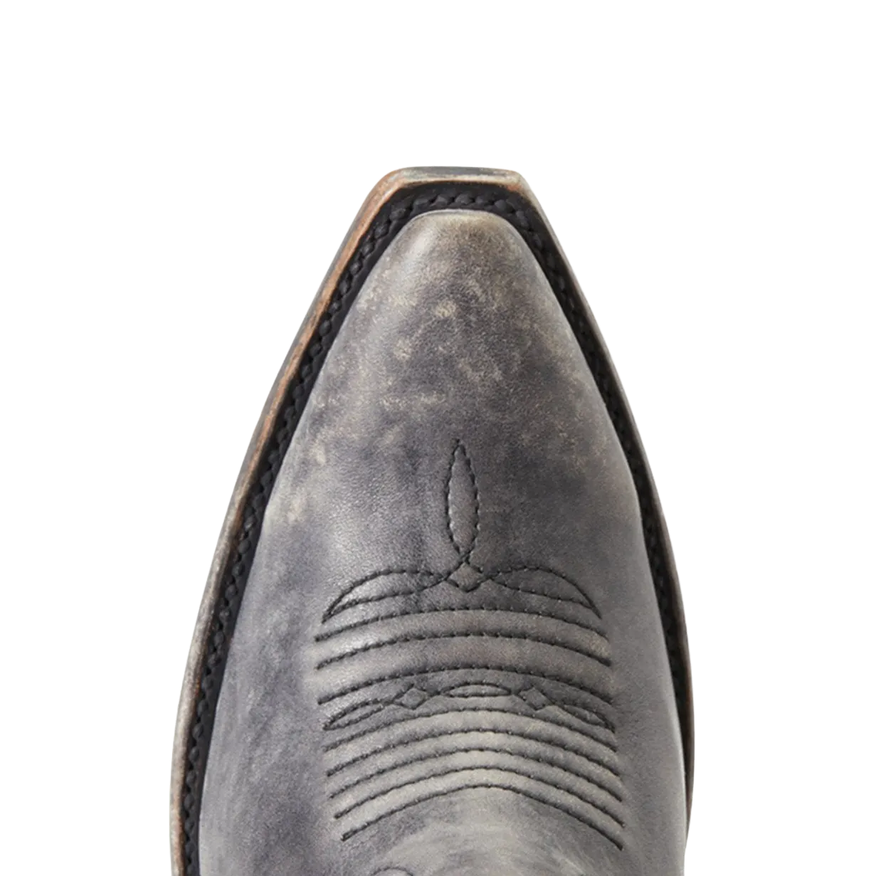 Ariat Ladies Hazel Black & Silver Metallic Snip Toe Booties 10040393
