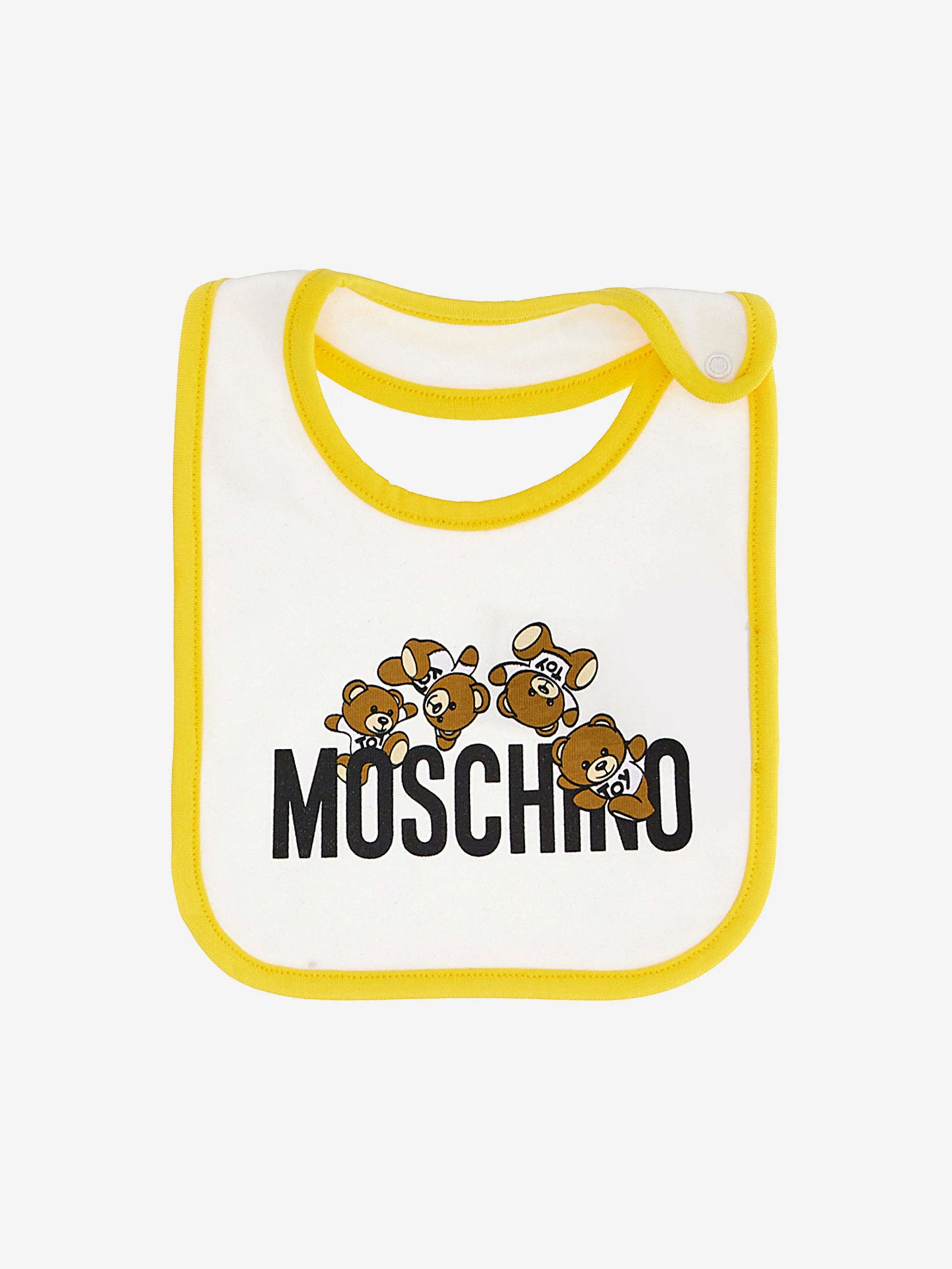 Baby Bib Gift Set in White