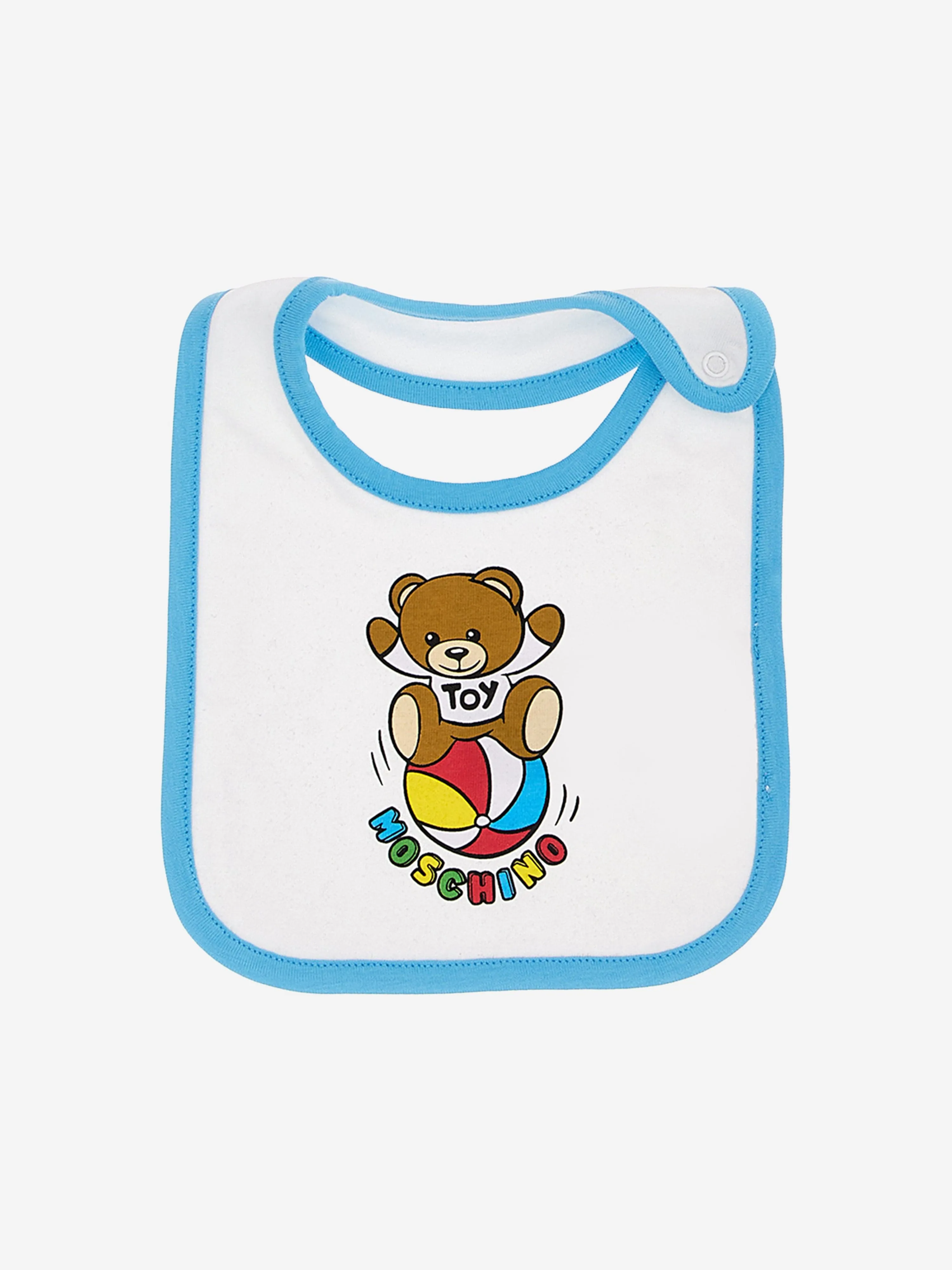 Baby Bib Gift Set in White