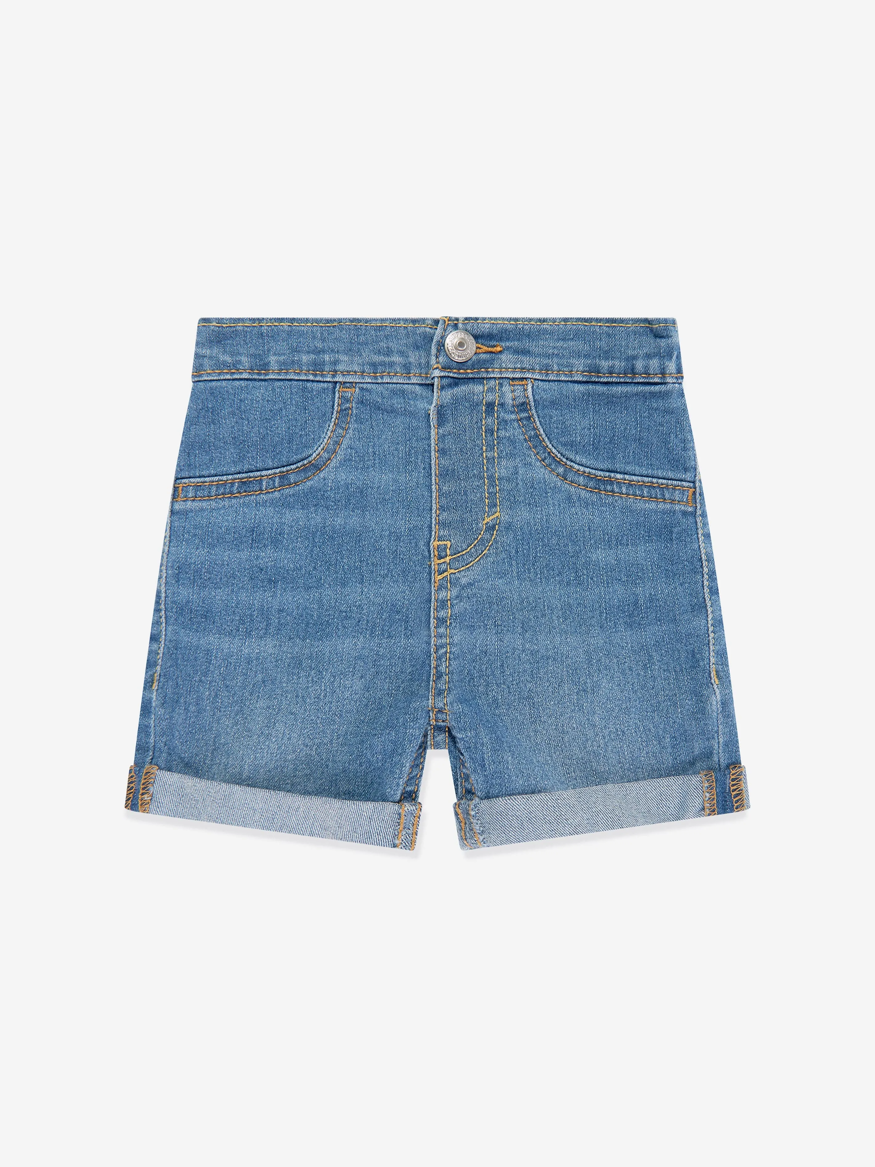 Baby Boys Cactus T-Shirt and Shorts Set in Blue