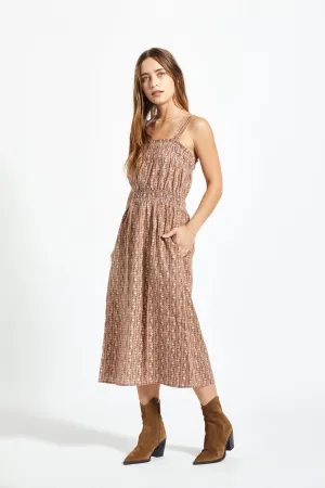 Balboa Linen Dress - Bison Balboa Linen Dress - Bison
