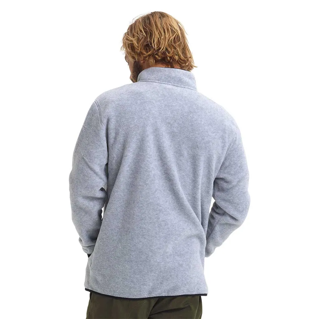 Burton Hearth Fleece Pullover - Grey Heather