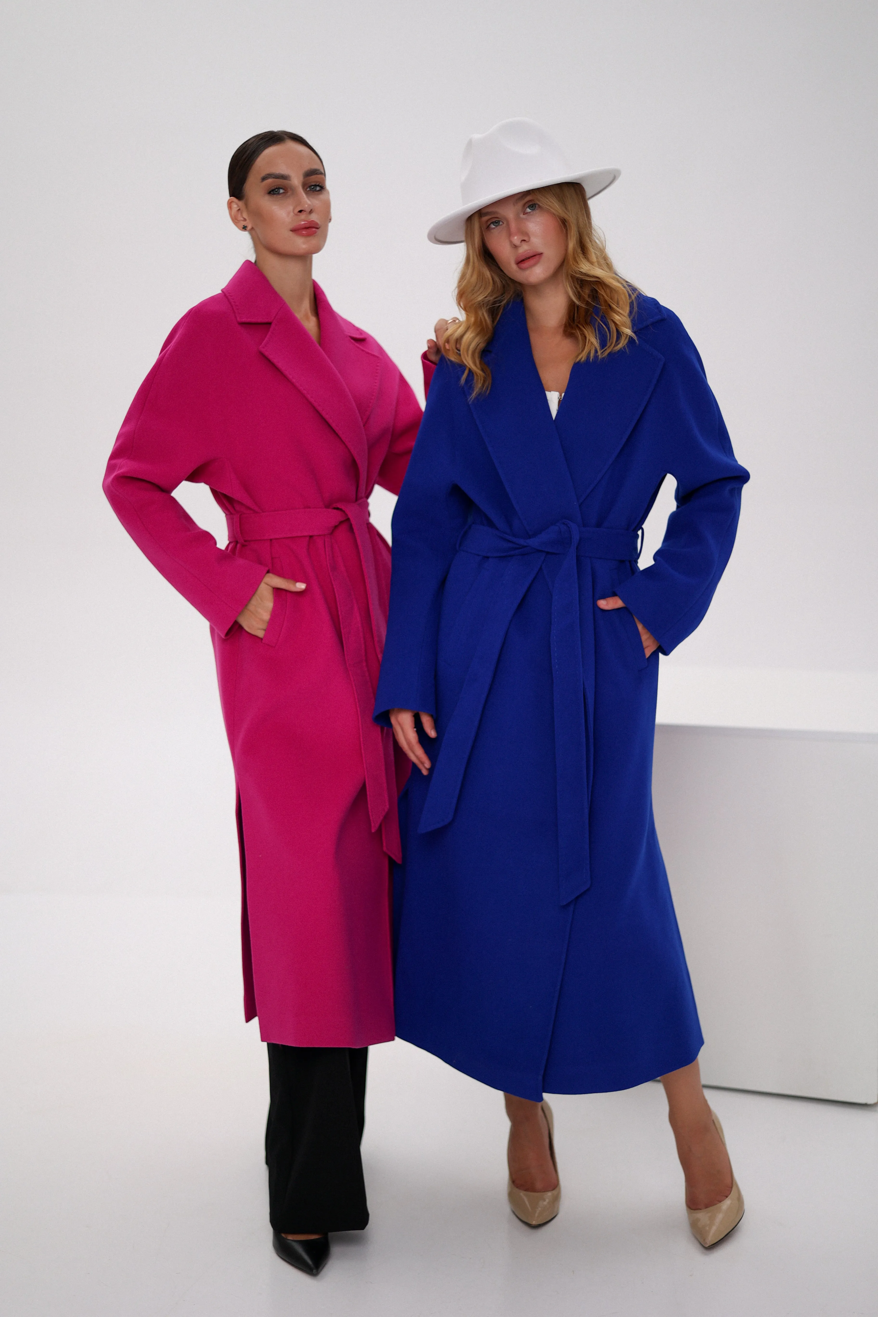 Cambridge Comfort Wraparound Wool Cashmere Coat