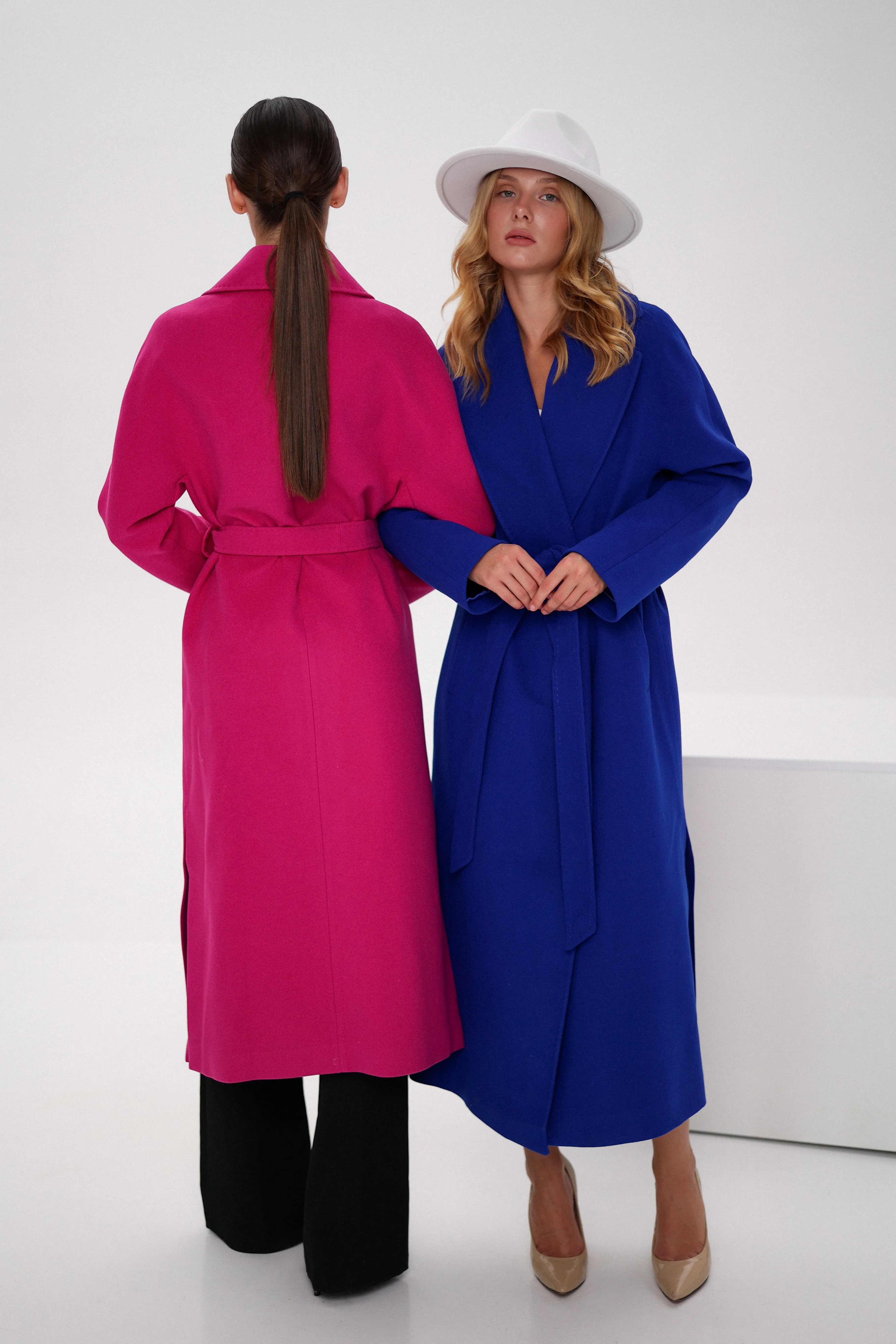 Cambridge Comfort Wraparound Wool Cashmere Coat