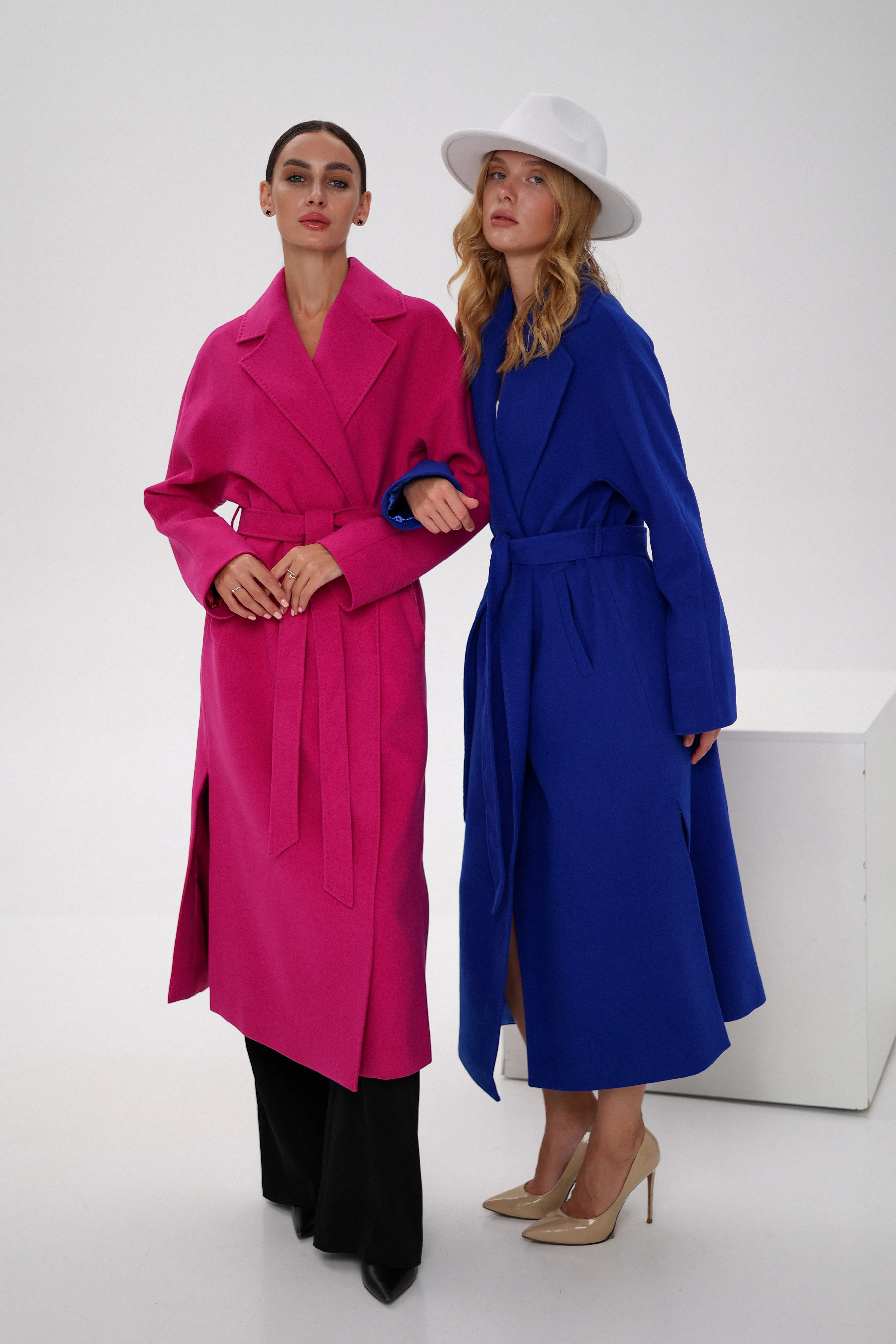 Cambridge Comfort Wraparound Wool Cashmere Coat