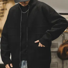 Cardigan Sweater Men's Knit P0684