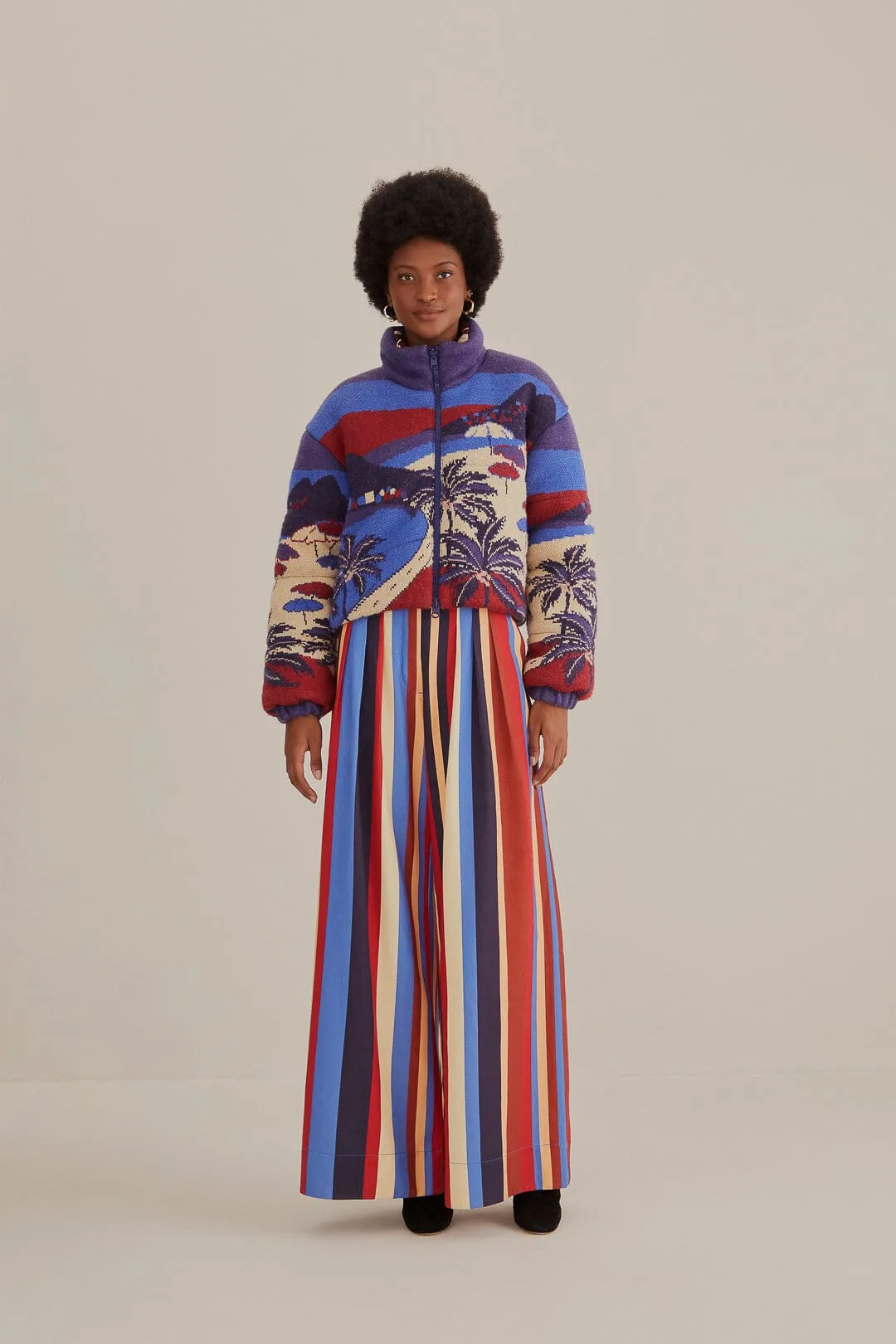Carioca Tricot Puffer Jacket