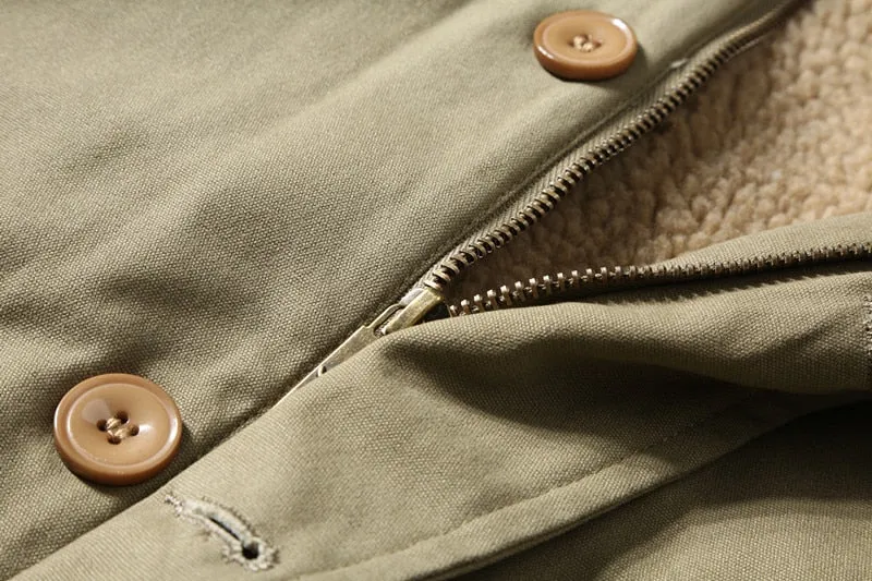 Cashmere Winter Jacket Men Thicken Warm Liner Outwear Male Windbreaker Military Bomber Jackets Chaqueta Hombre Plus Size M-4XL