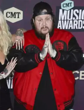 CMT Music Awards Jelly Roll Bomber Jacket