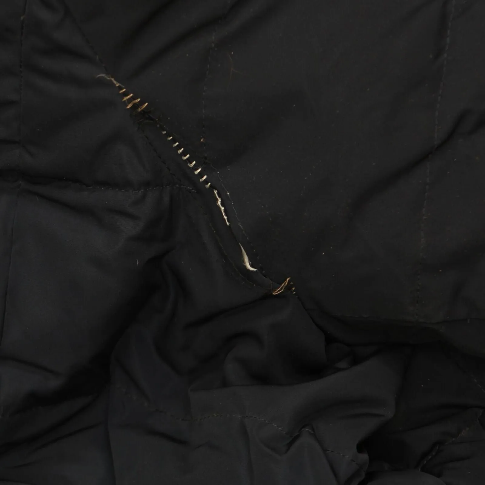 Cole Haan Women's Box-Quilt Down Puffer Coat 356SD700 Navy Blue M