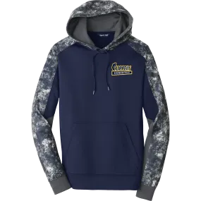 CT Clippers Sport-Wick Mineral Freeze Fleece Colorblock Hooded Pullover