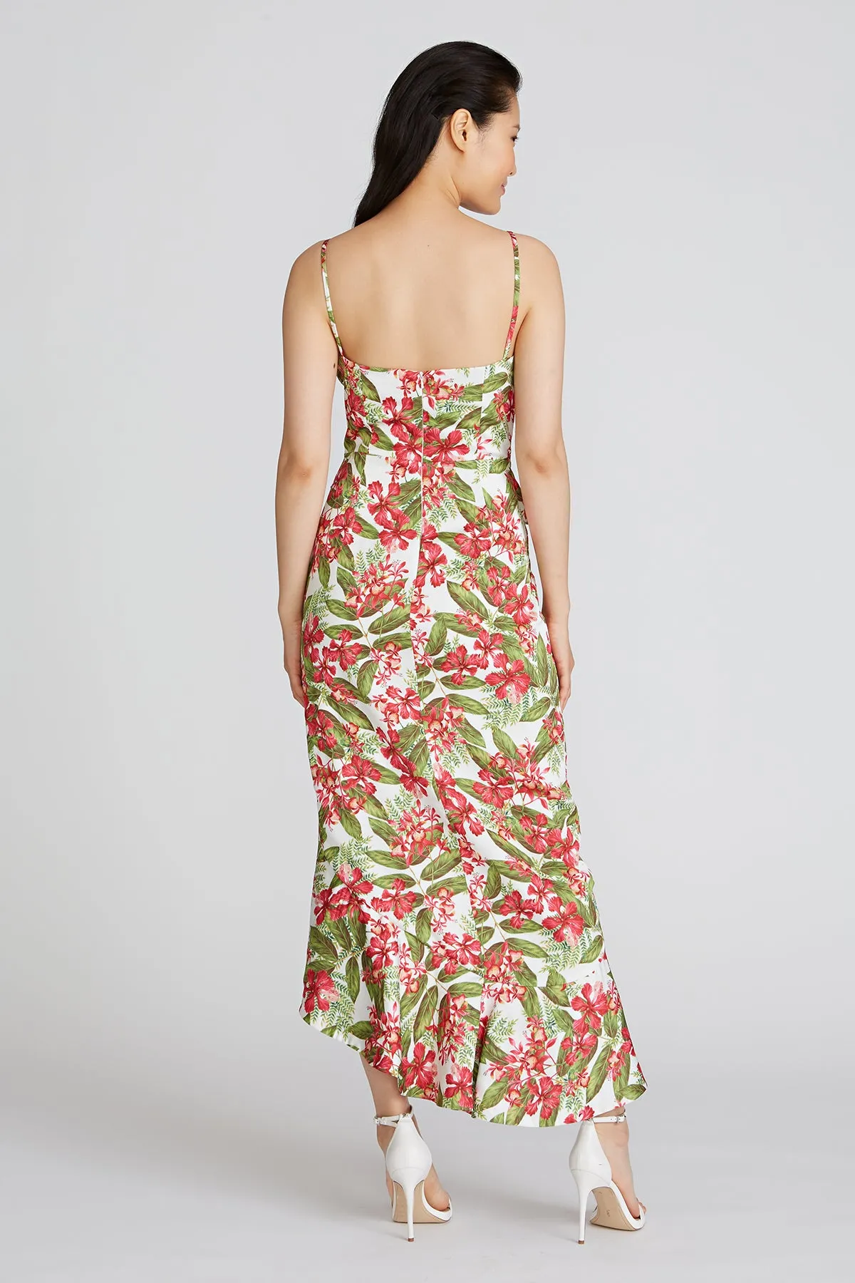 Deborah High Low Ruffle Dress
