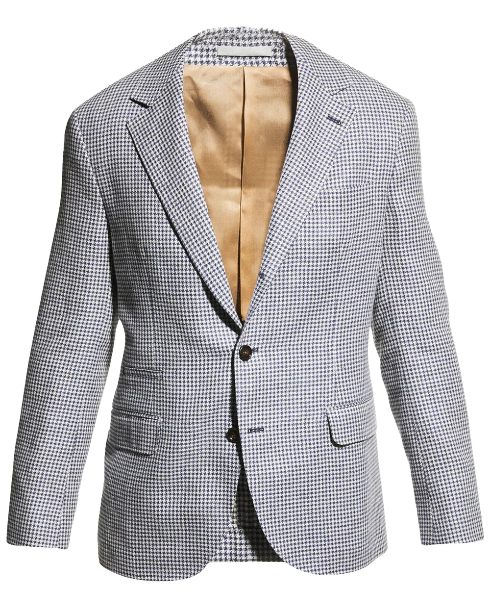 Denim Blue Houndstooth Sport Coat
