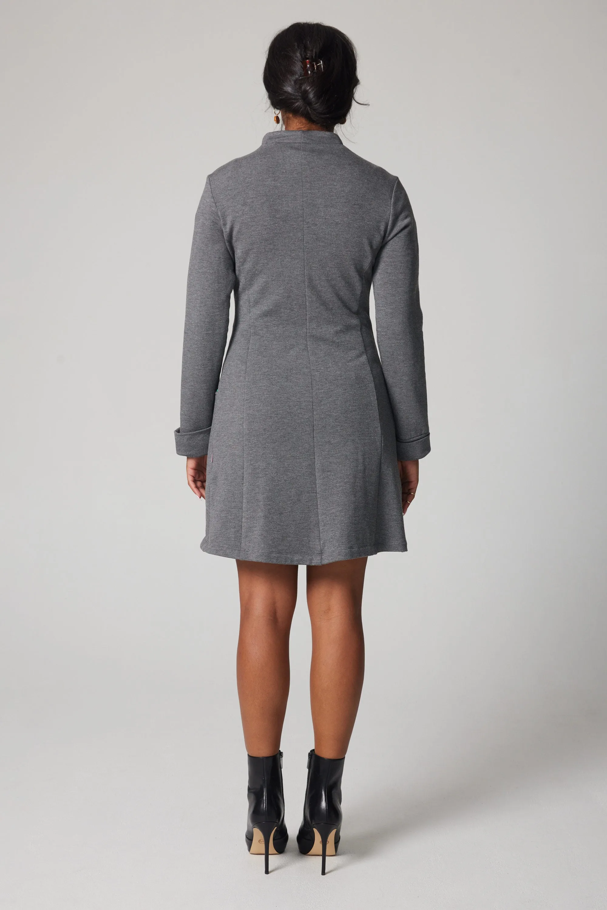 Dream Fleece Coat - Grey