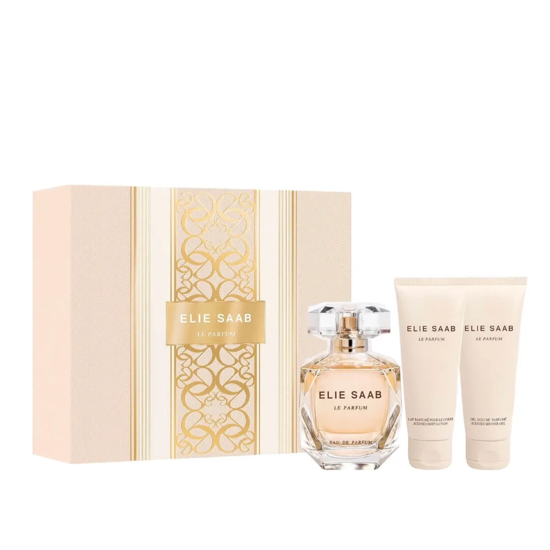 Elie Saab Le Parfum EDP 90ml 3 Piece Gift Set