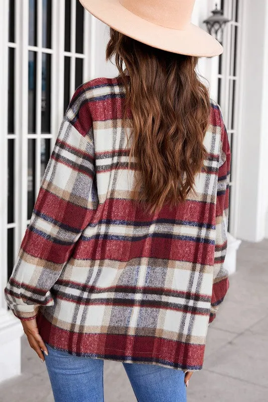 Favorite Plaid Shacket | 2 colors - All Sales Final
