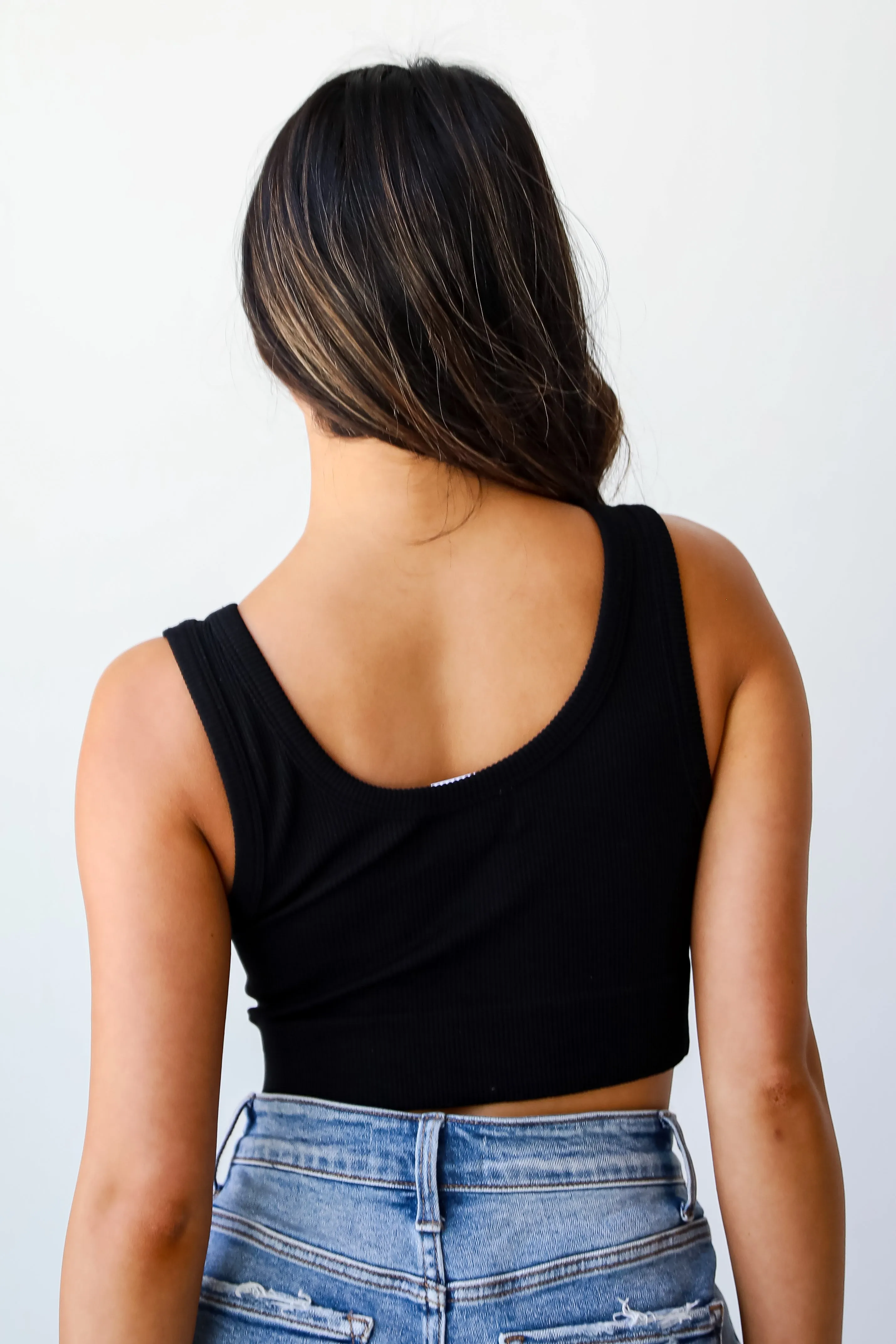 FINAL SALE - Easy On Me Seamless Cropped Tank