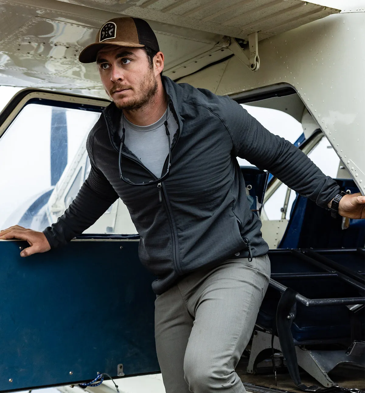 Free Fly - Men's Gridback Fleece Jacket