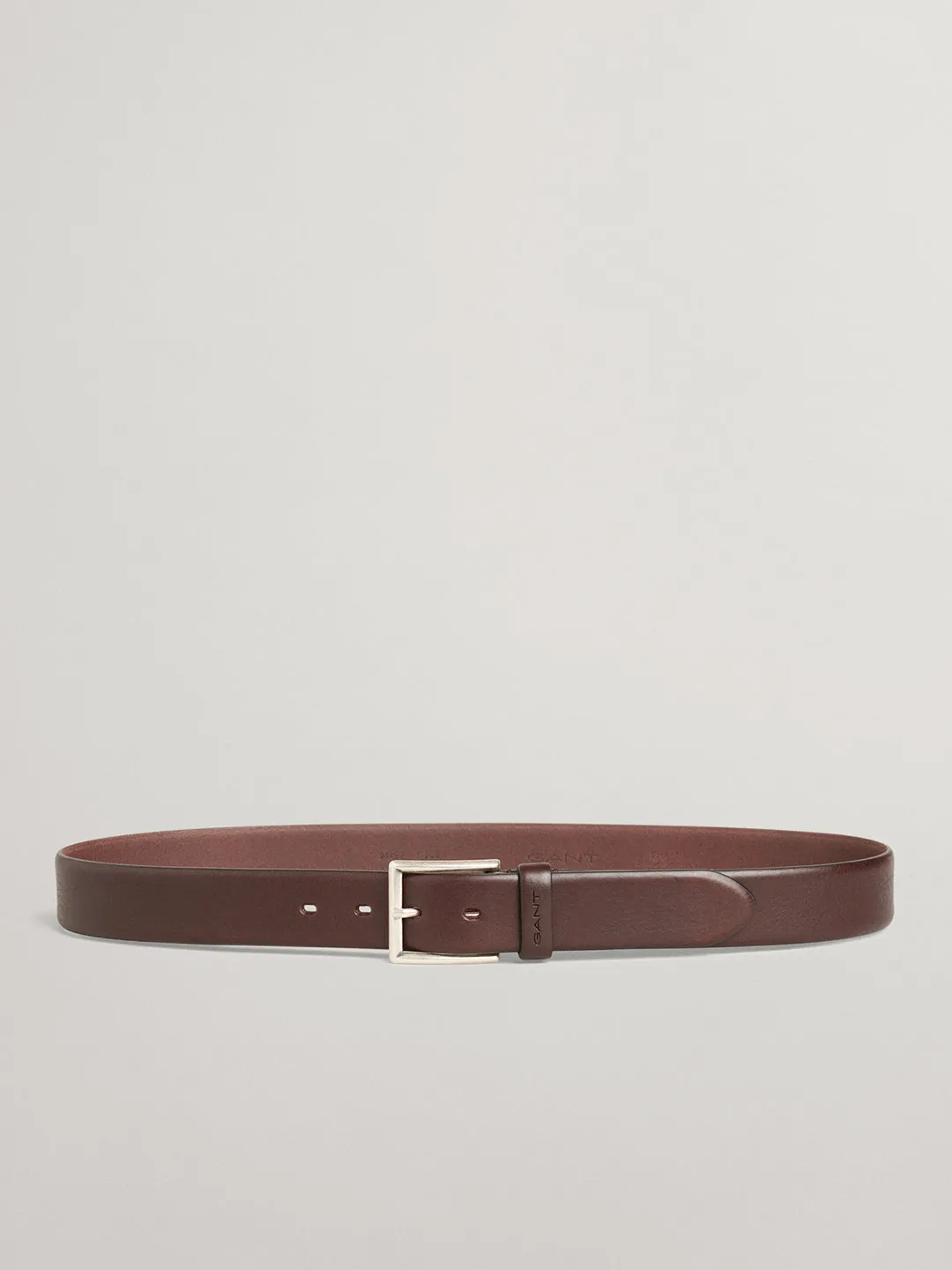 Gant Men Tang Closure Slim Leather Belt