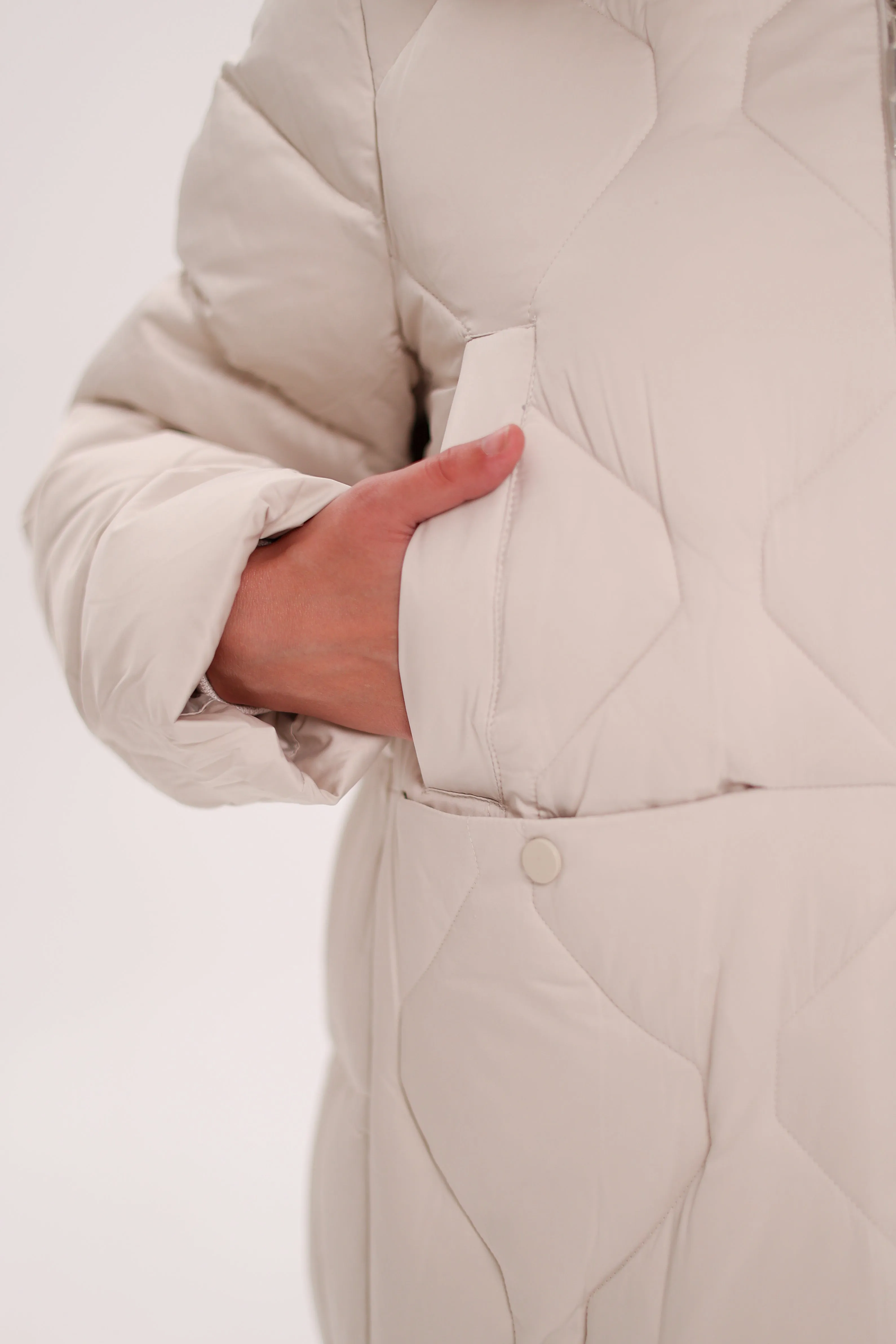 Genuine Polar Fox Thinsulate™ Insulation Coat
