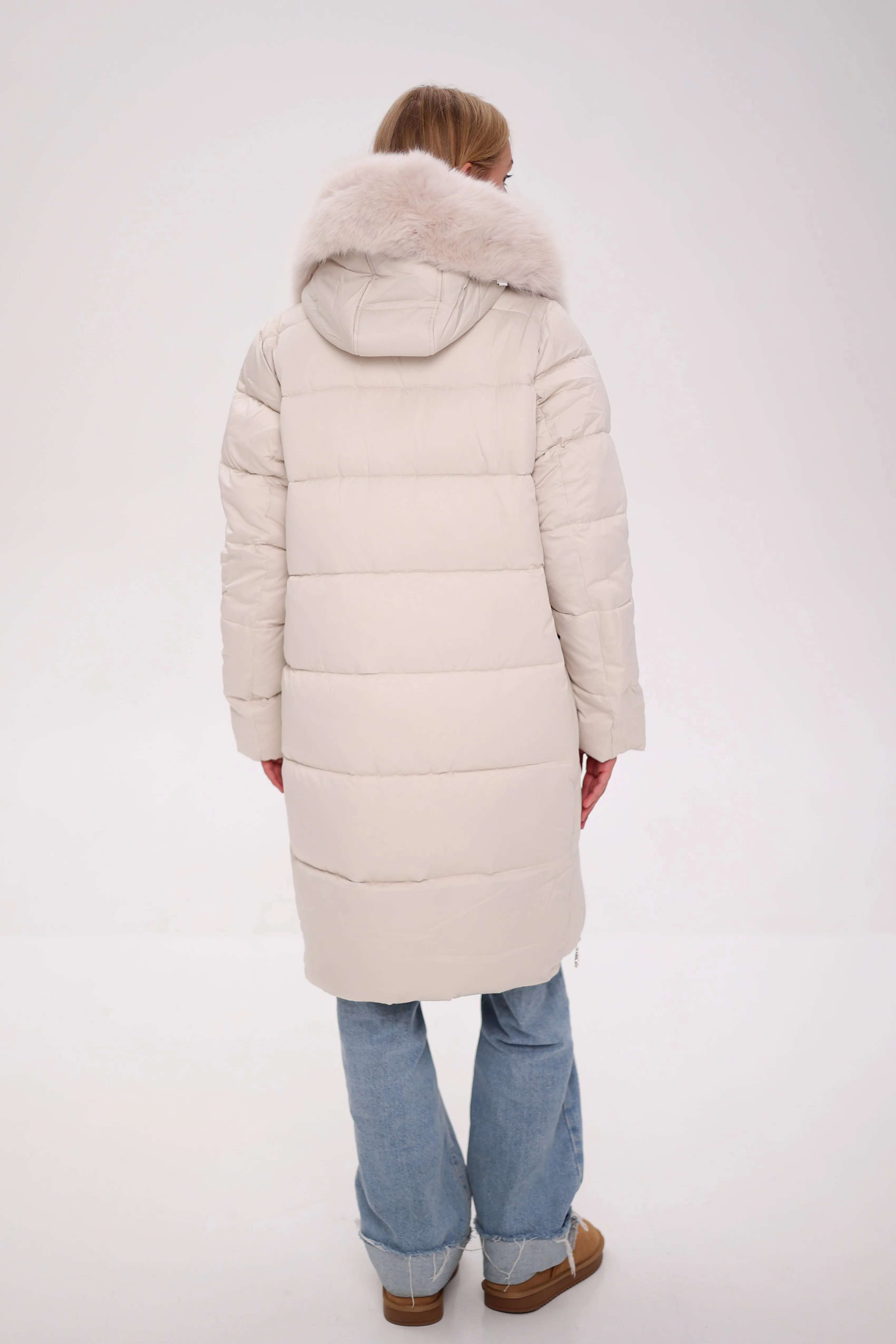 Genuine Polar Fox Thinsulate™ Insulation Coat