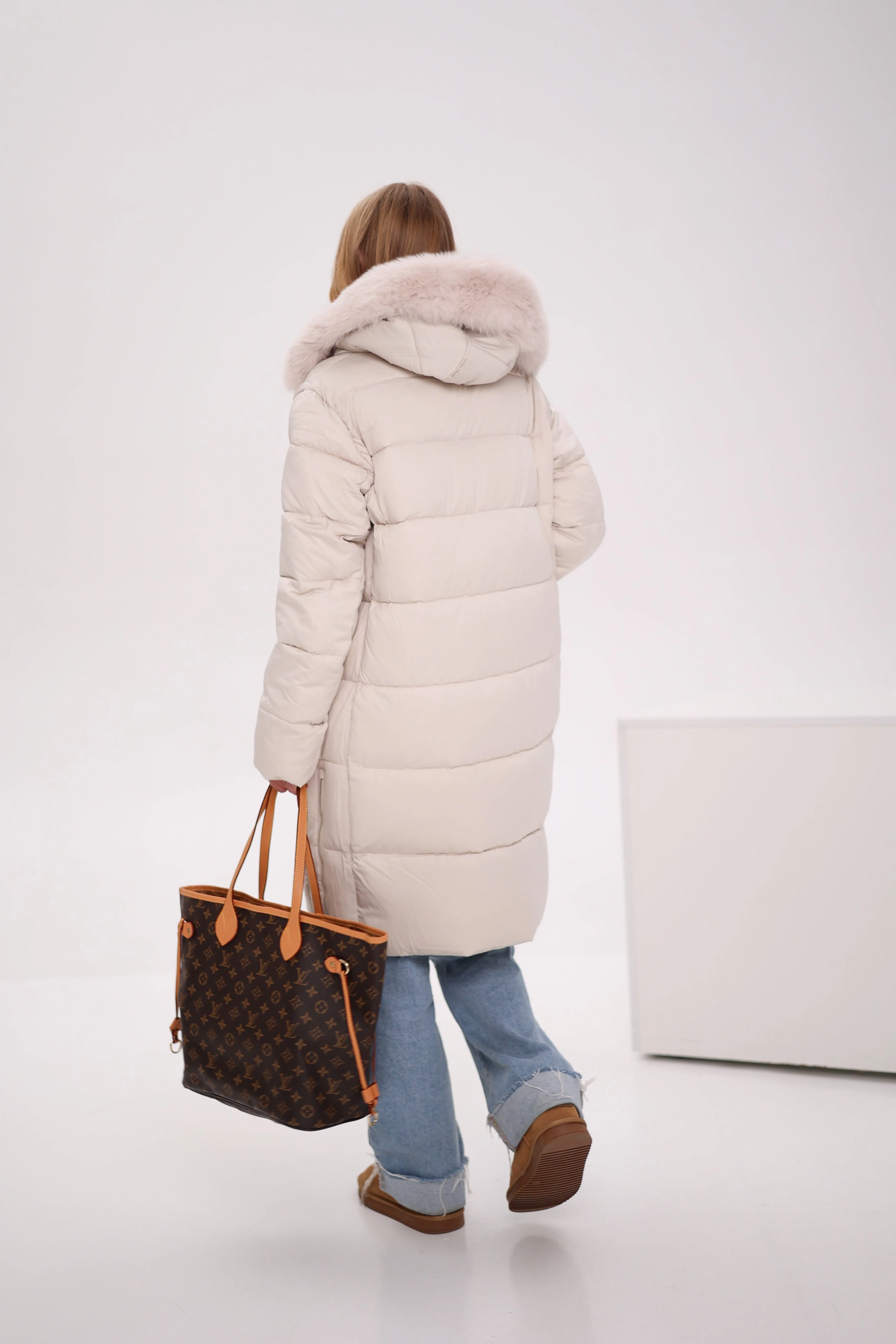 Genuine Polar Fox Thinsulate™ Insulation Coat