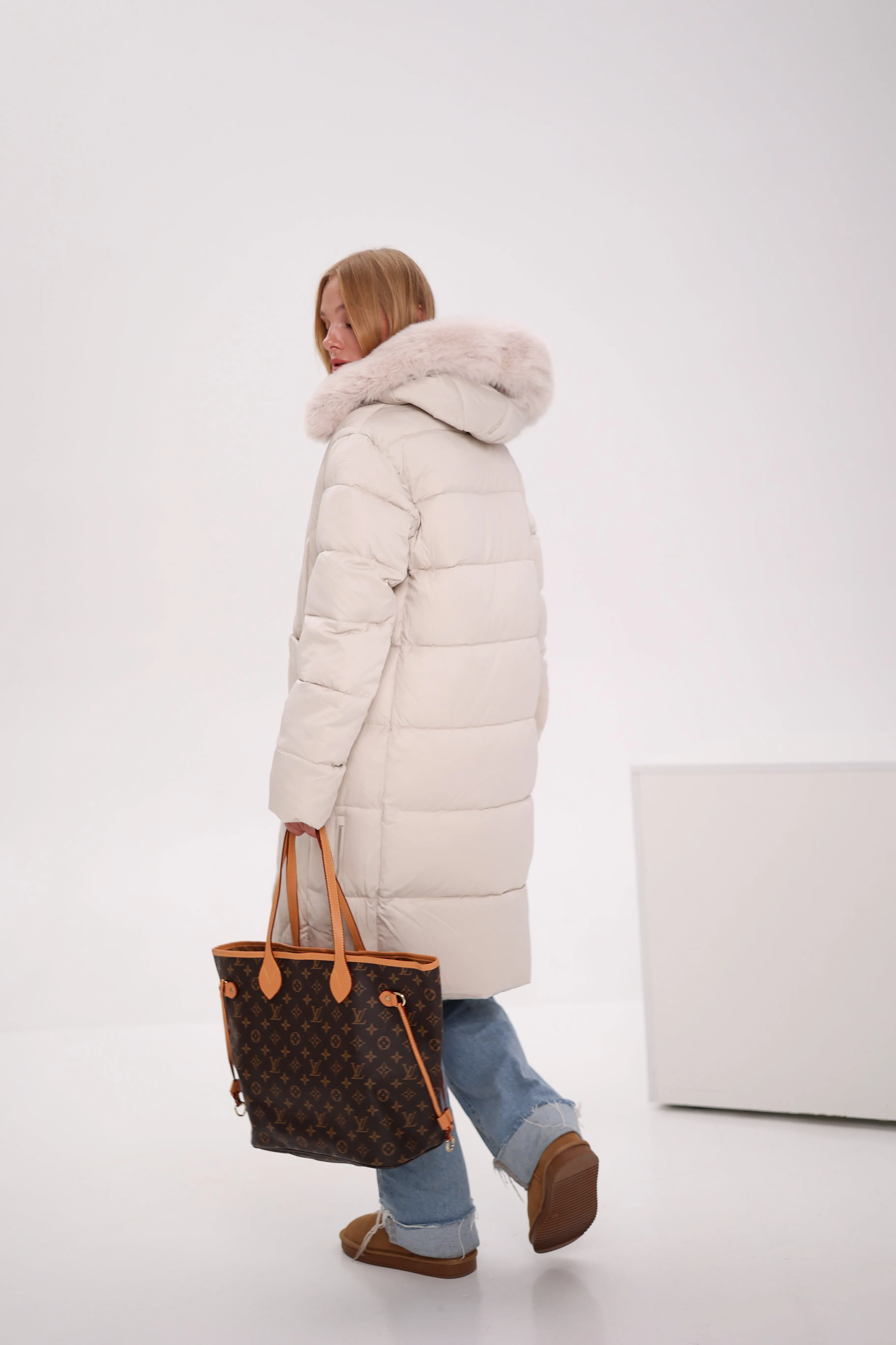 Genuine Polar Fox Thinsulate™ Insulation Coat
