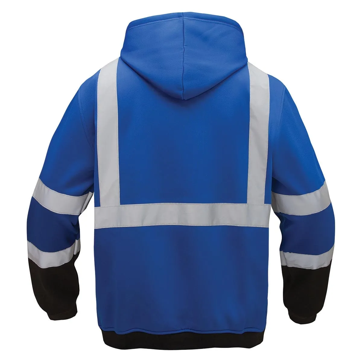 GSS Safety Non-ANSI Enhanced Visibility Pullover Sweatshirt with Reflective Tape