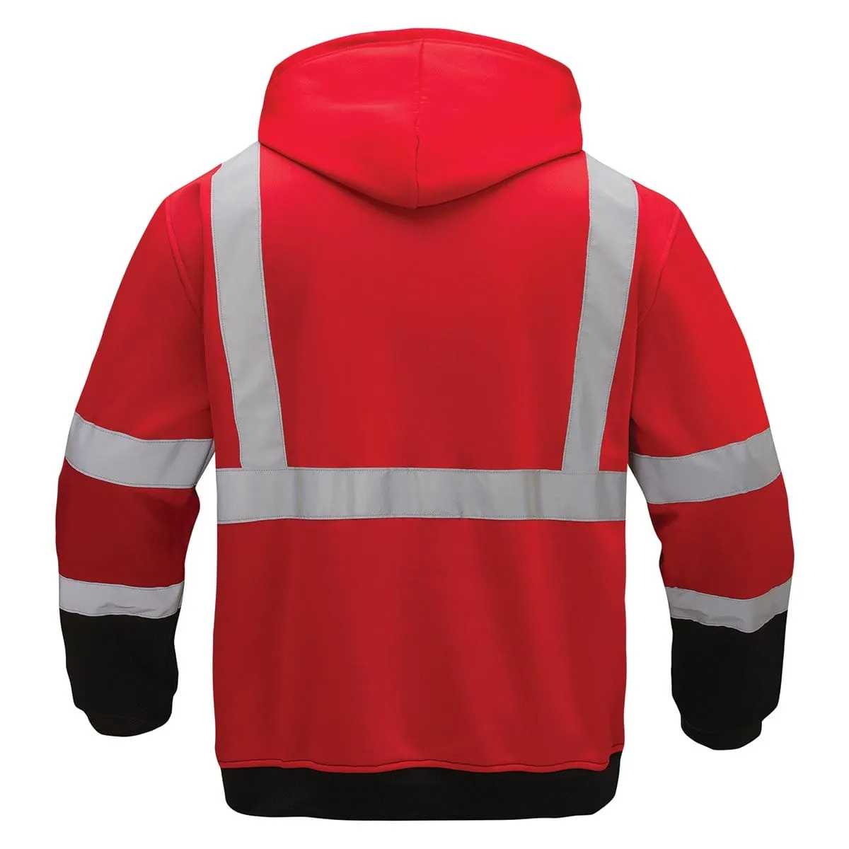 GSS Safety Non-ANSI Enhanced Visibility Pullover Sweatshirt with Reflective Tape