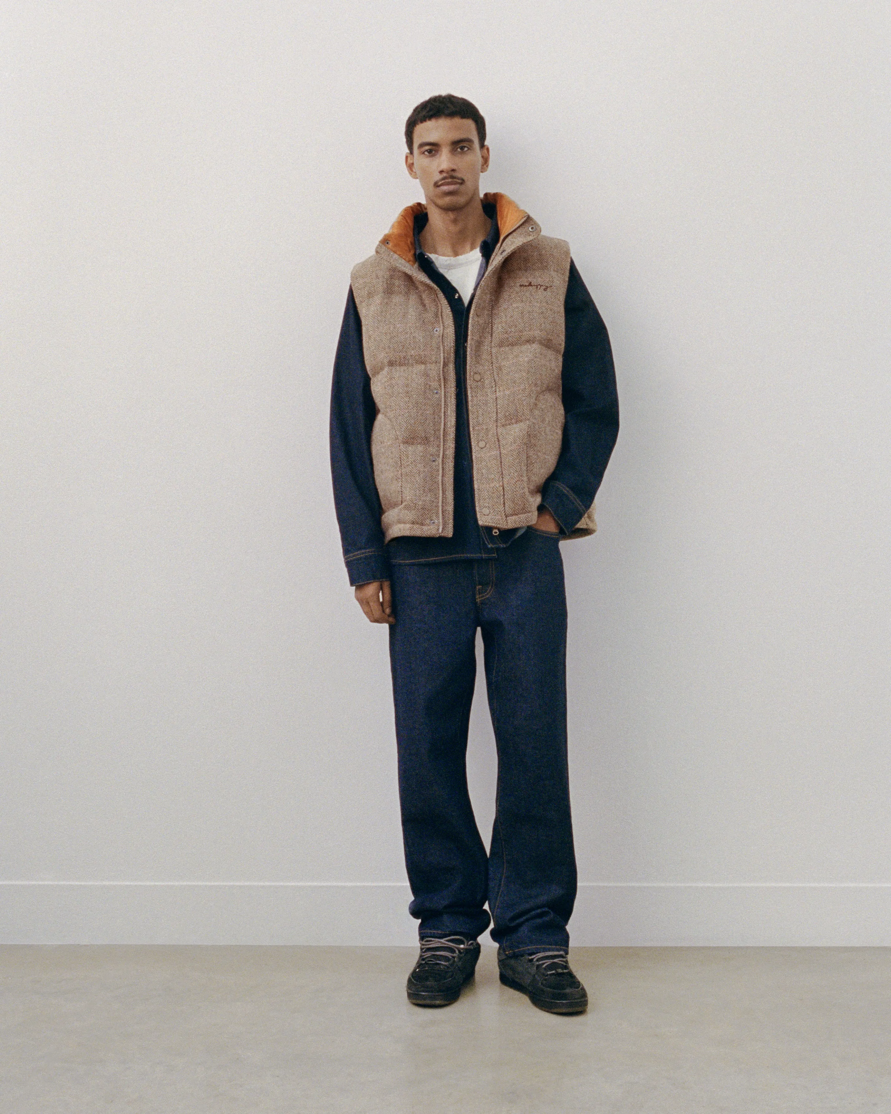Harris Tweed® Puffer Vest