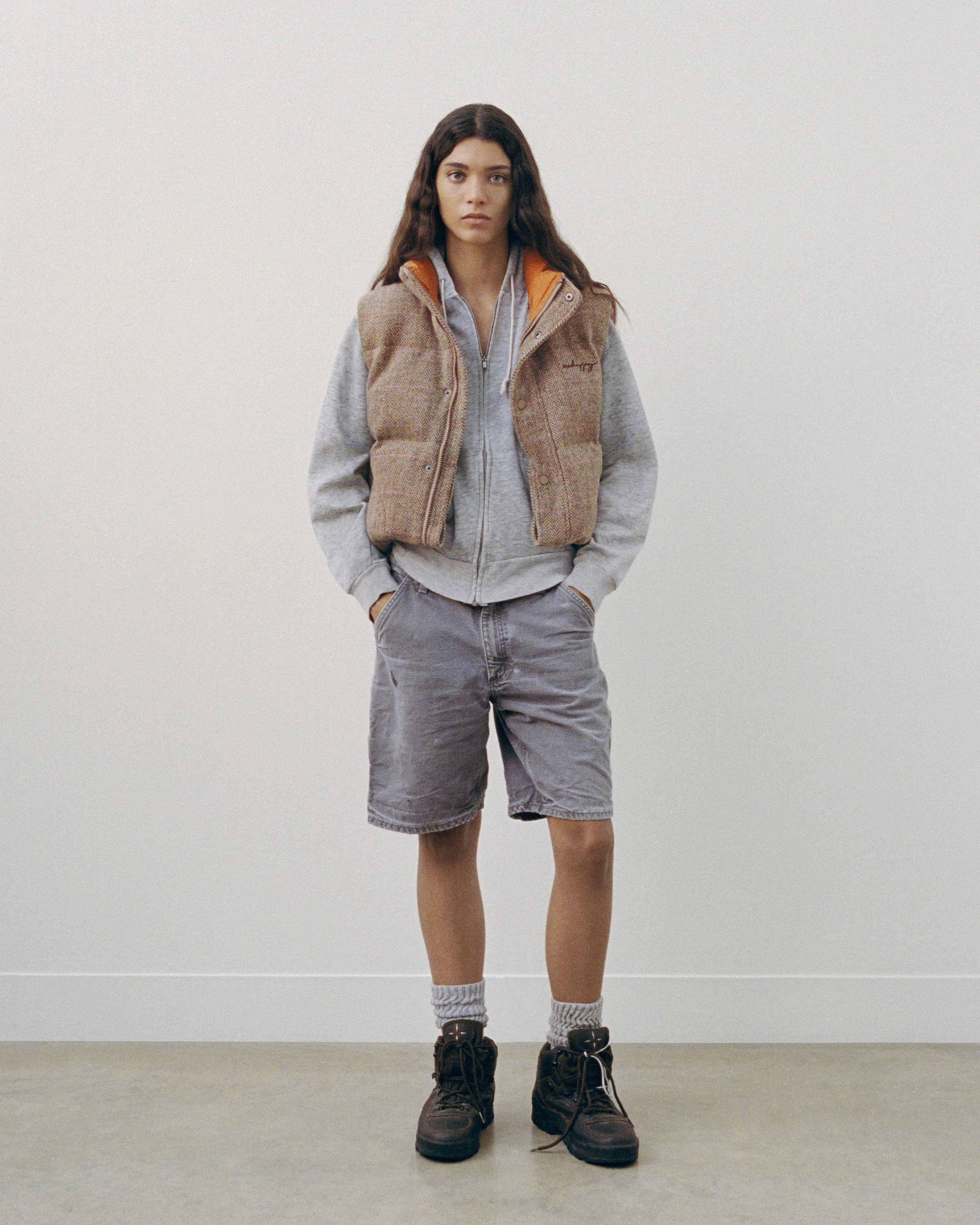 Harris Tweed® Puffer Vest