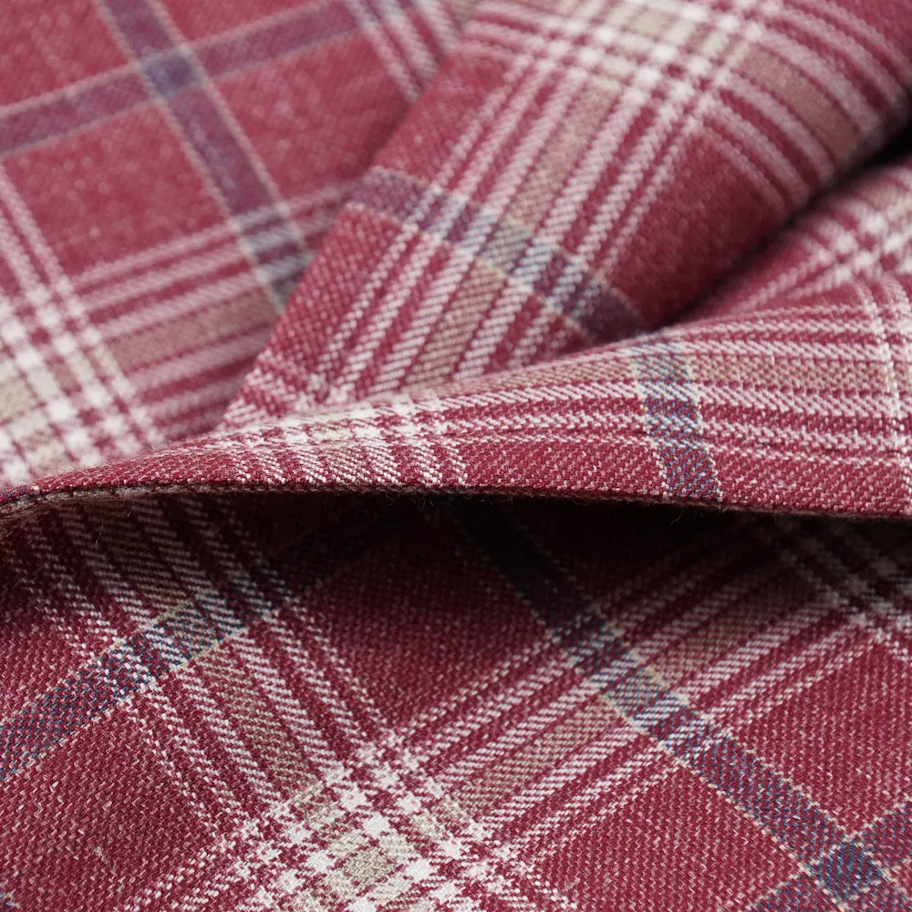 Isaia Berry Check 'Summer Delain' Sport Coat