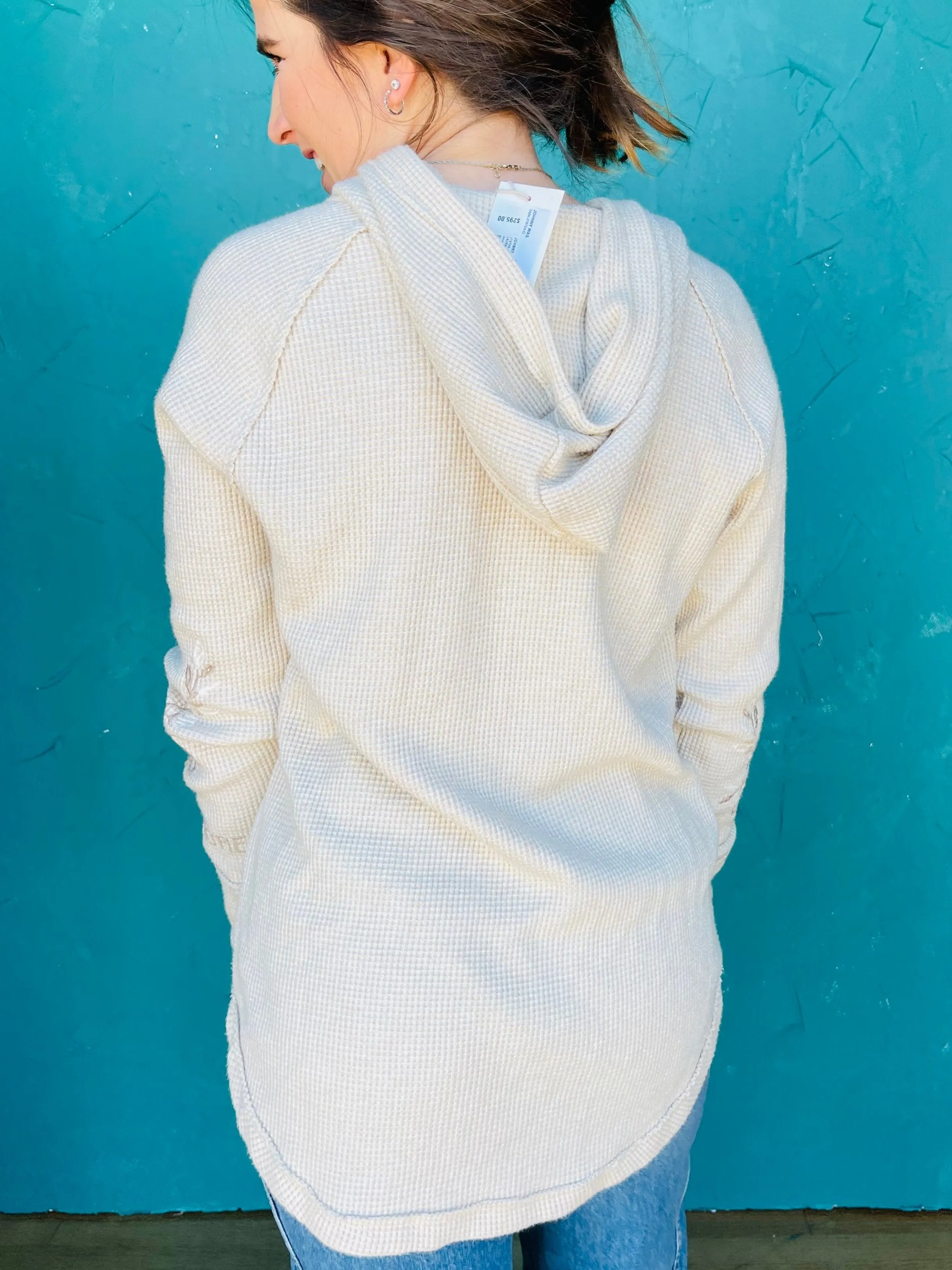 Laura Metallic Thermal Hoodie