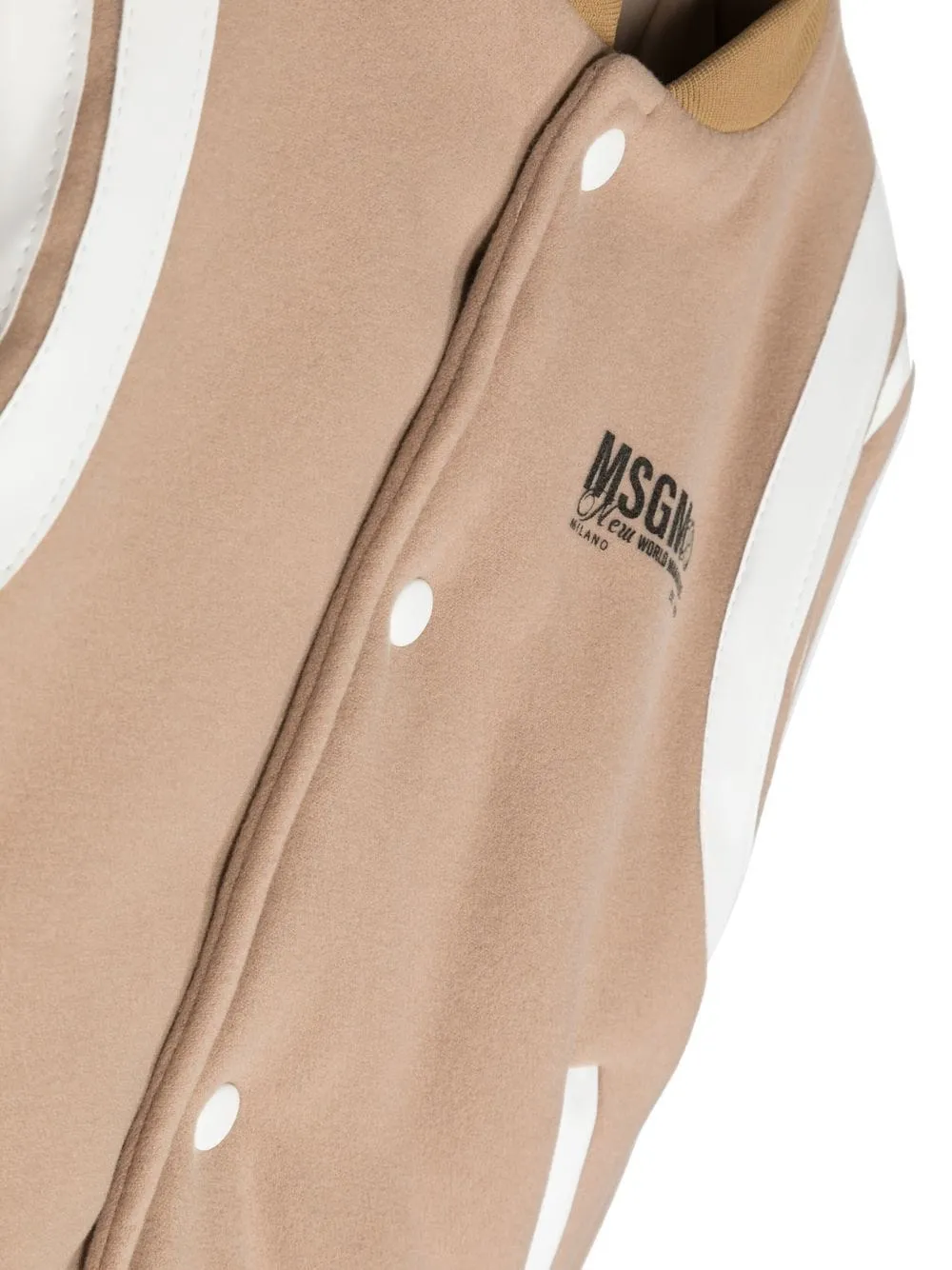 Logo Wool Bomber