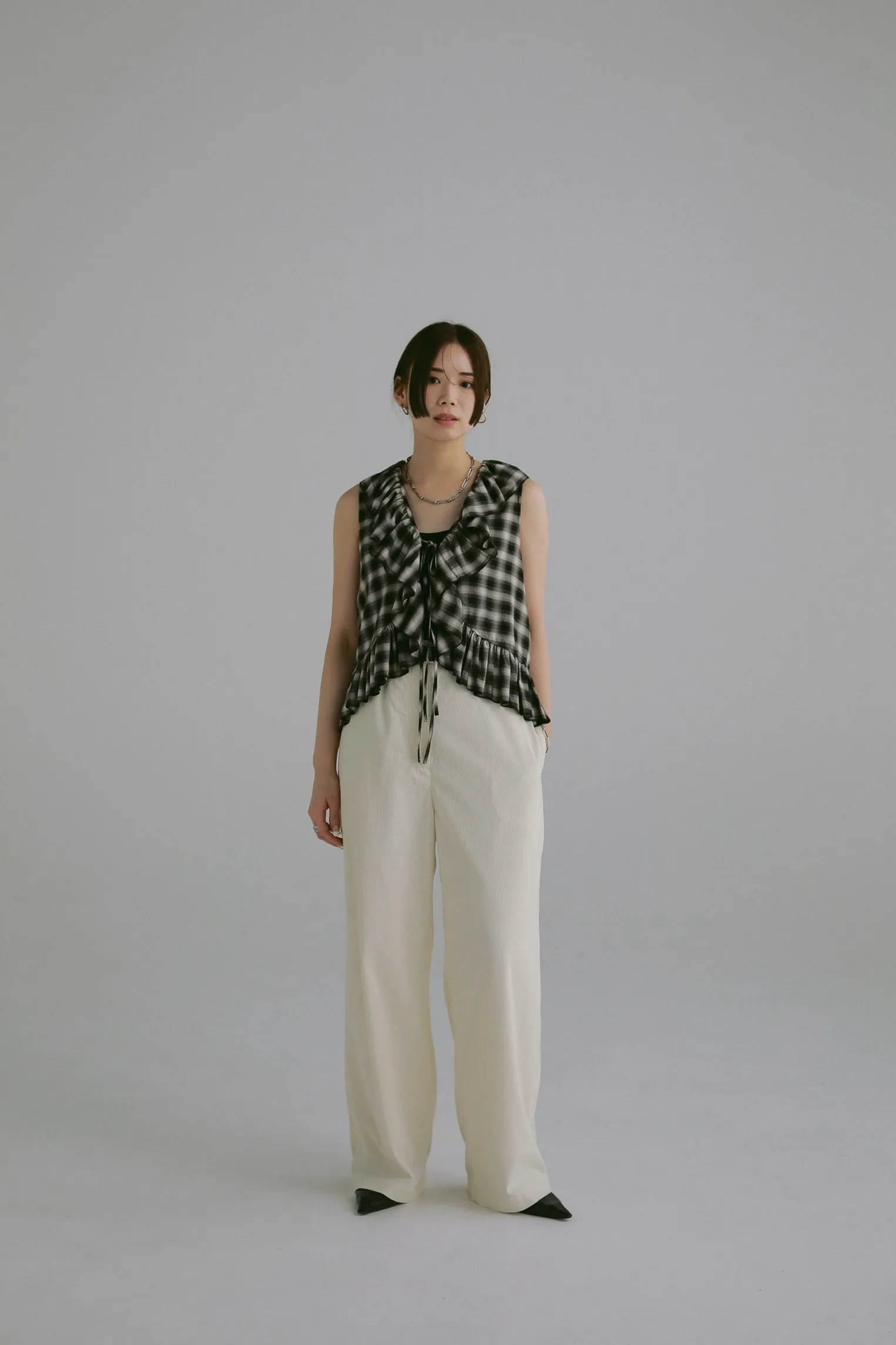 low rise corduroy pants