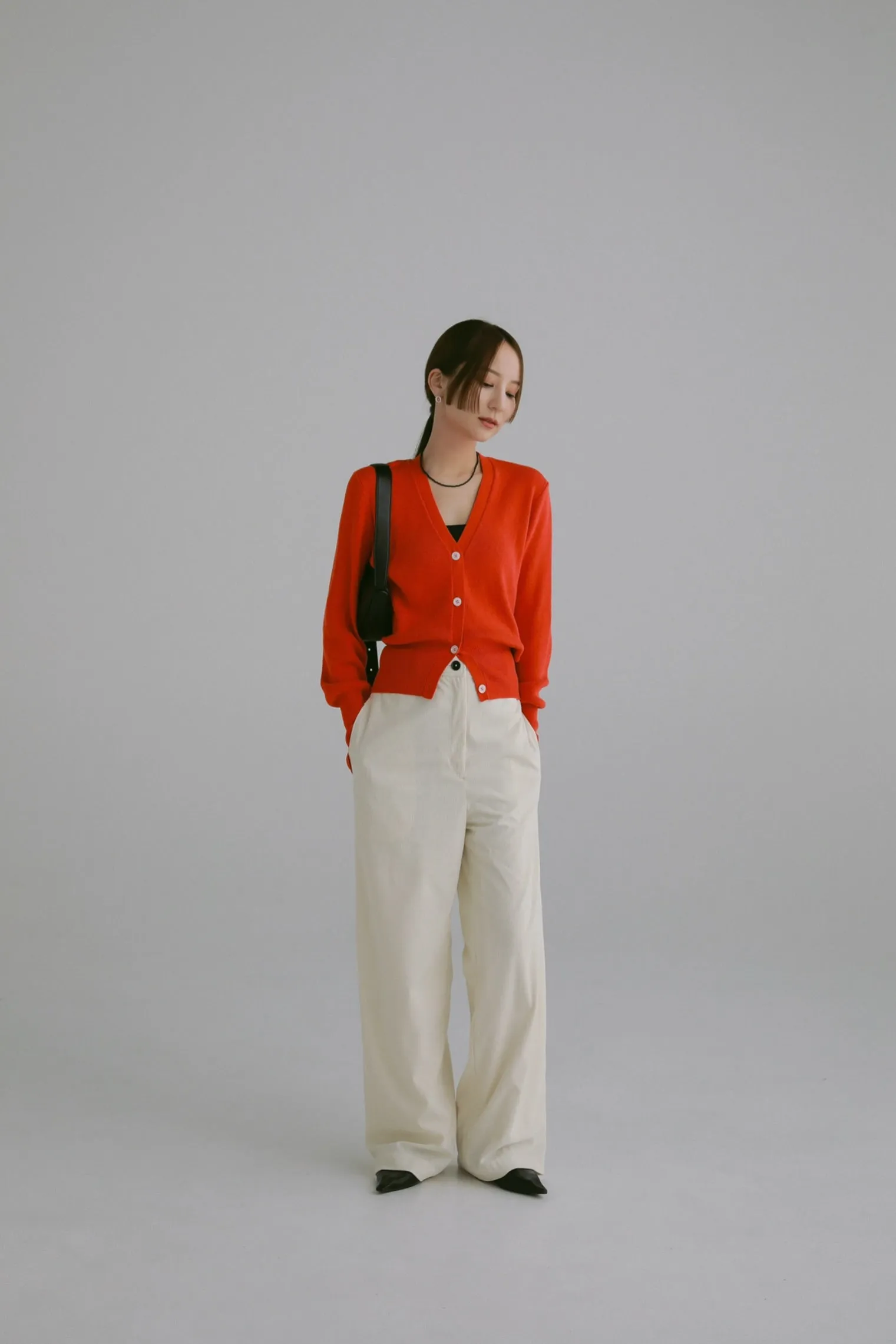 low rise corduroy pants