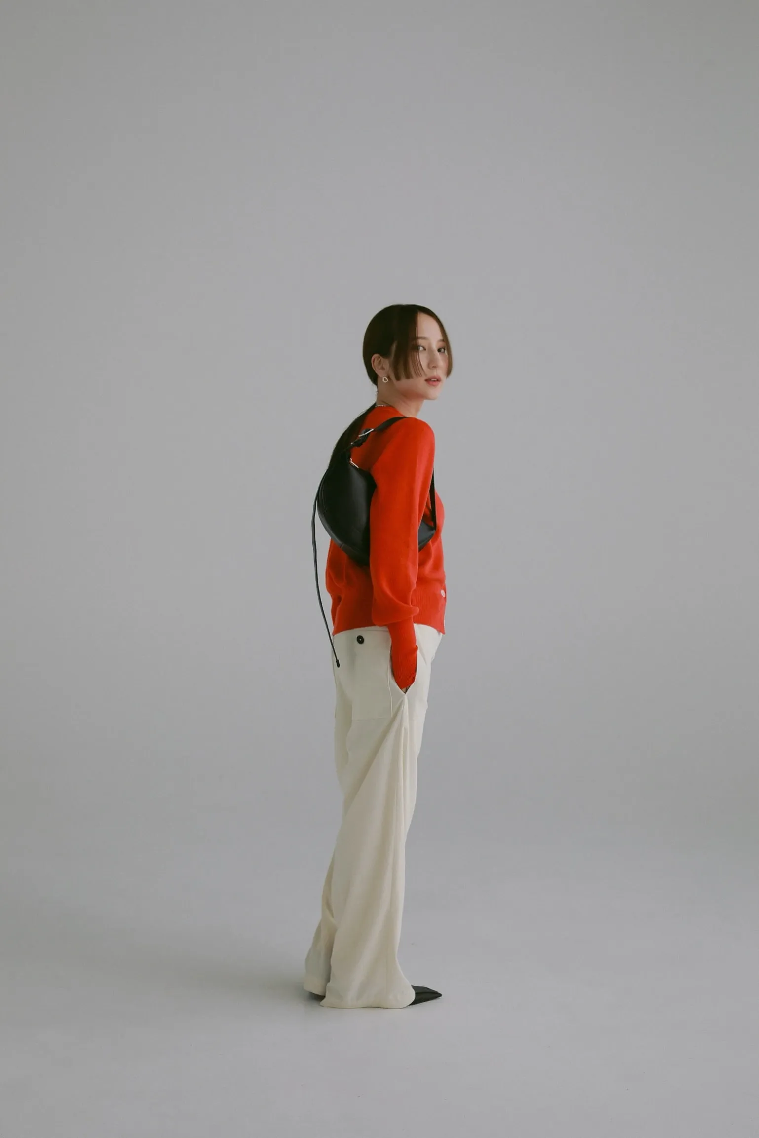 low rise corduroy pants