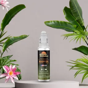 Luxury Somalian Rose Inspired Roll-On Perfume Body Oil by Ancient Infusions – Uncut & Alcohol-Free for Women and Men