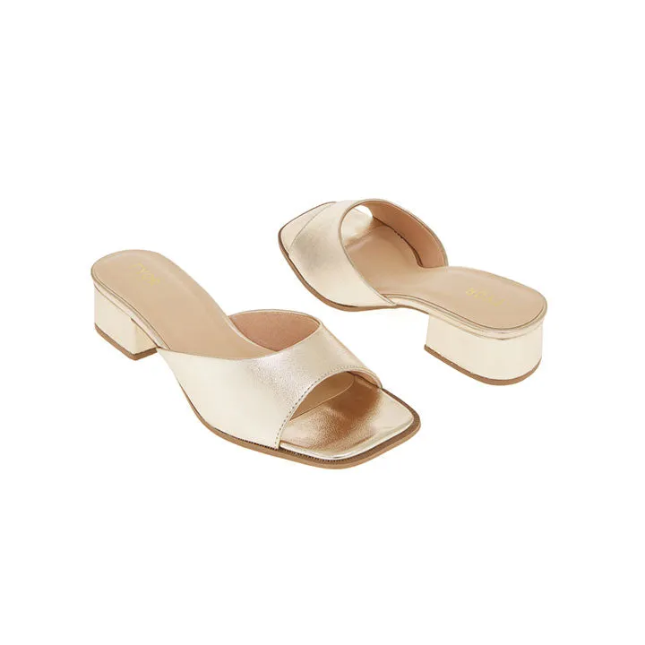 Metallic Mule Sandal BDV 087