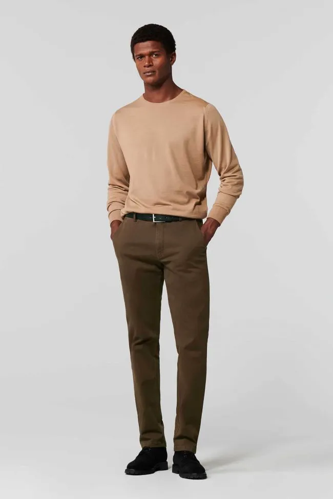 Meyer FINE MICRO TWILL Cotton Chinos