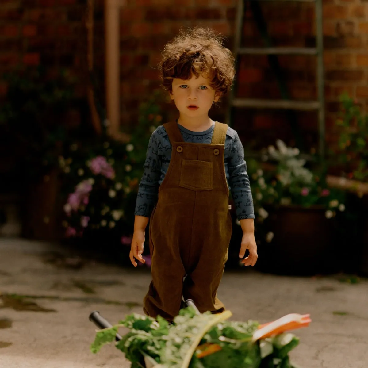 Nature Baby Tipper Overalls Herb