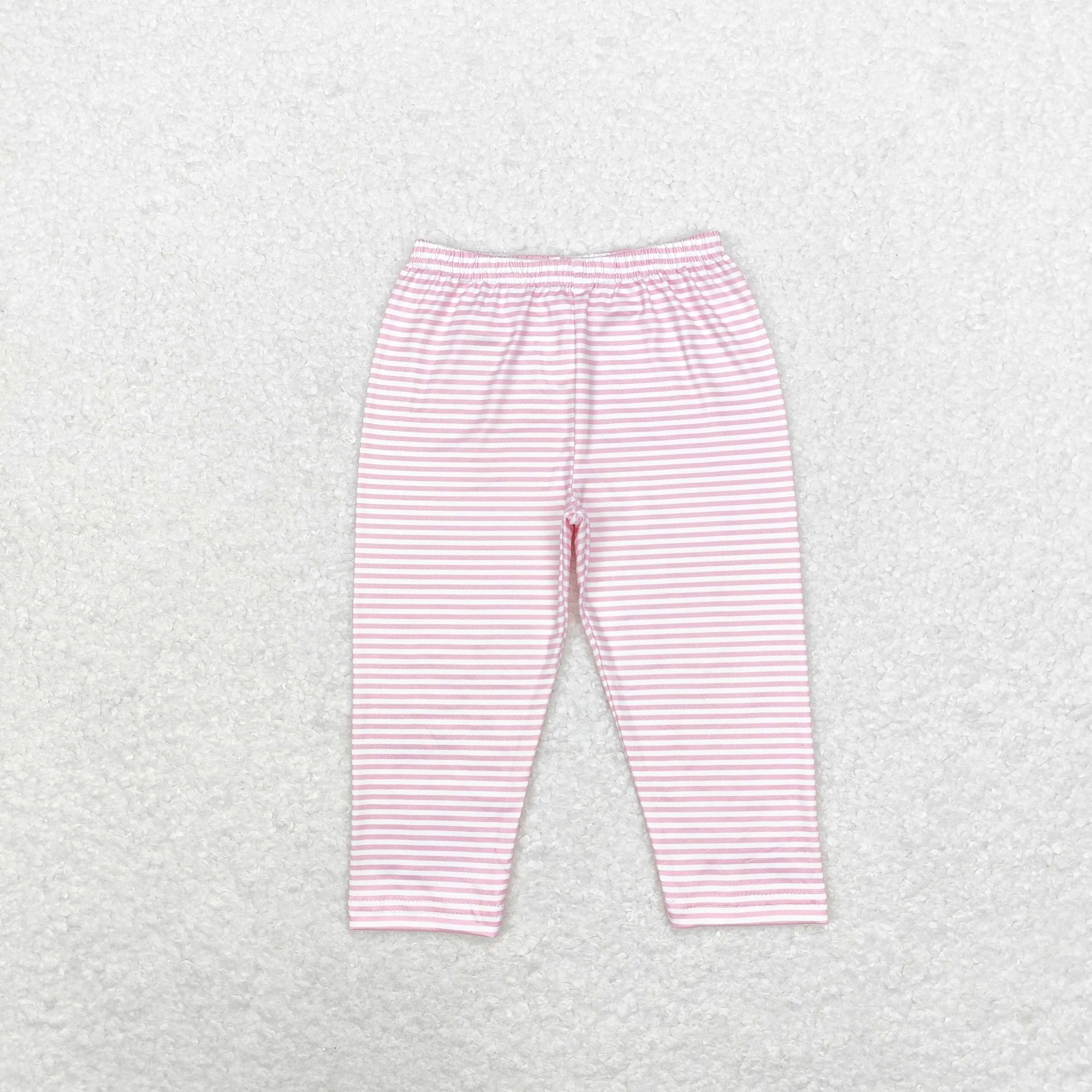 P0625  baby girl clothes pink stripes girl winter pant