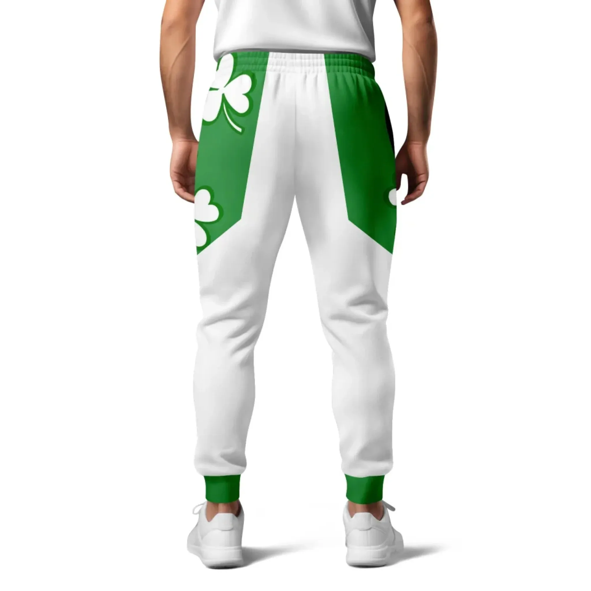 Personalized Stylish St. Patrick’s Day Pants, Custom Green Vibes Pants, Irish Pride Pants